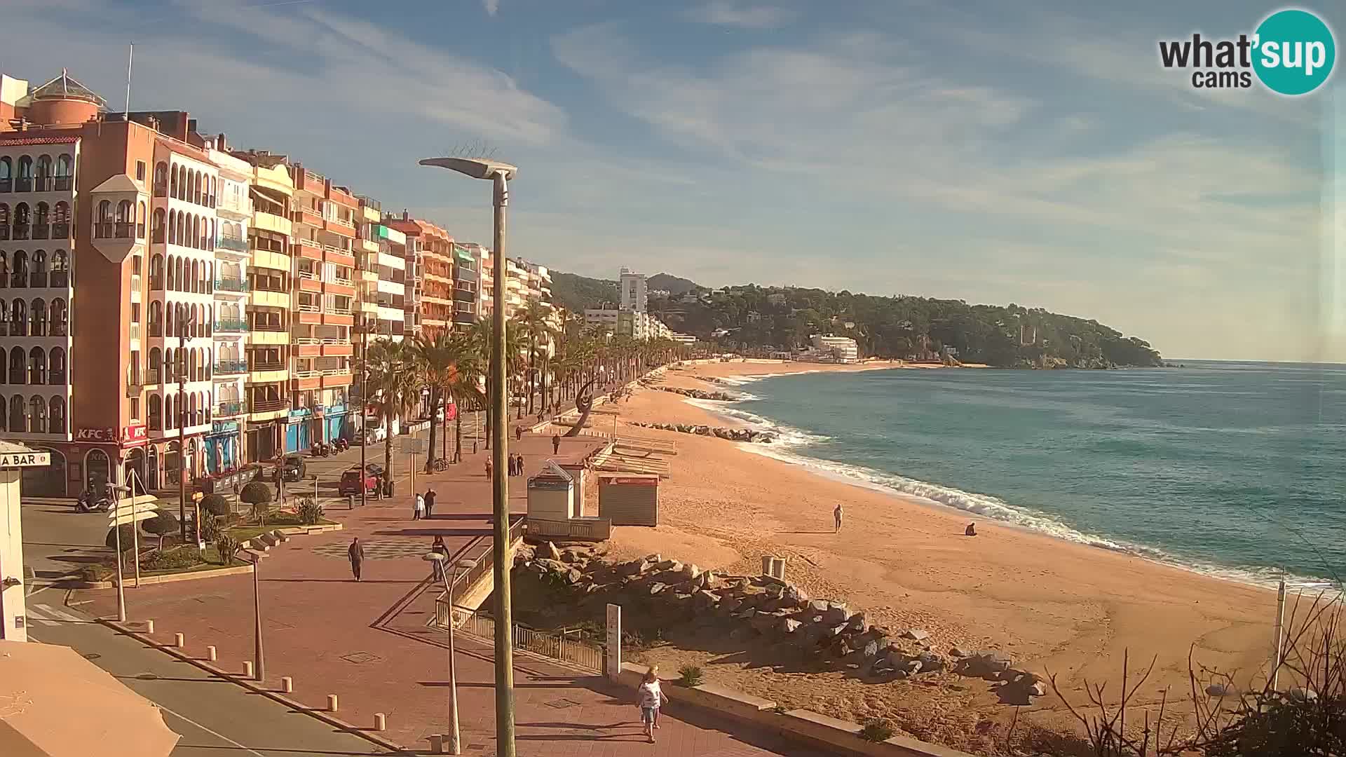 Webcam live Lloret de Mar – la spiaggia principale