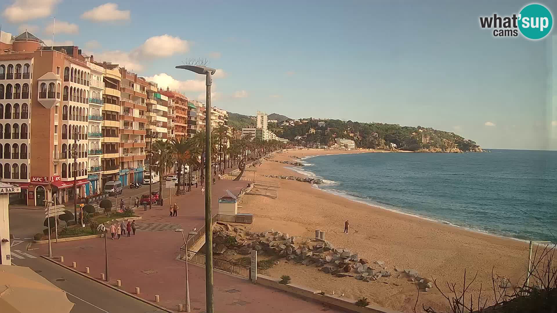 Webcam Lloret de Mar – Osrednja plaža