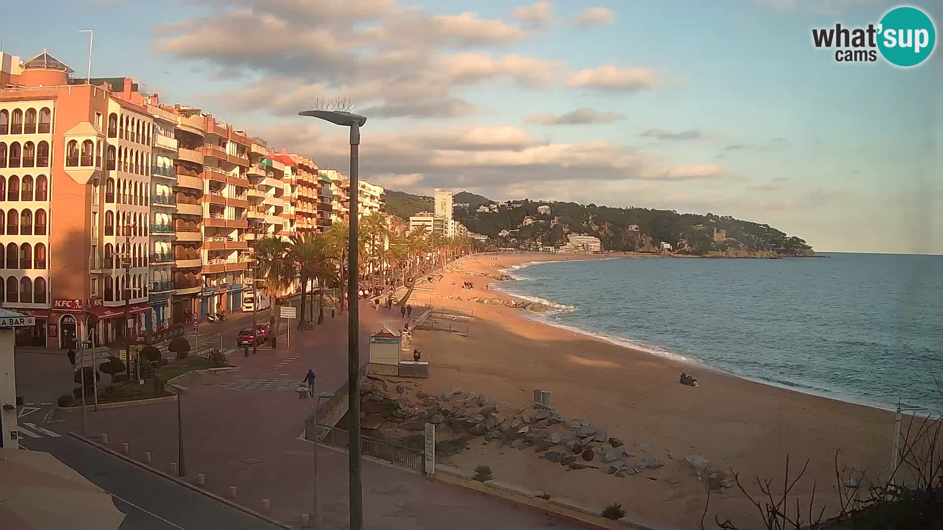 Webcam Lloret de Mar – Central beach