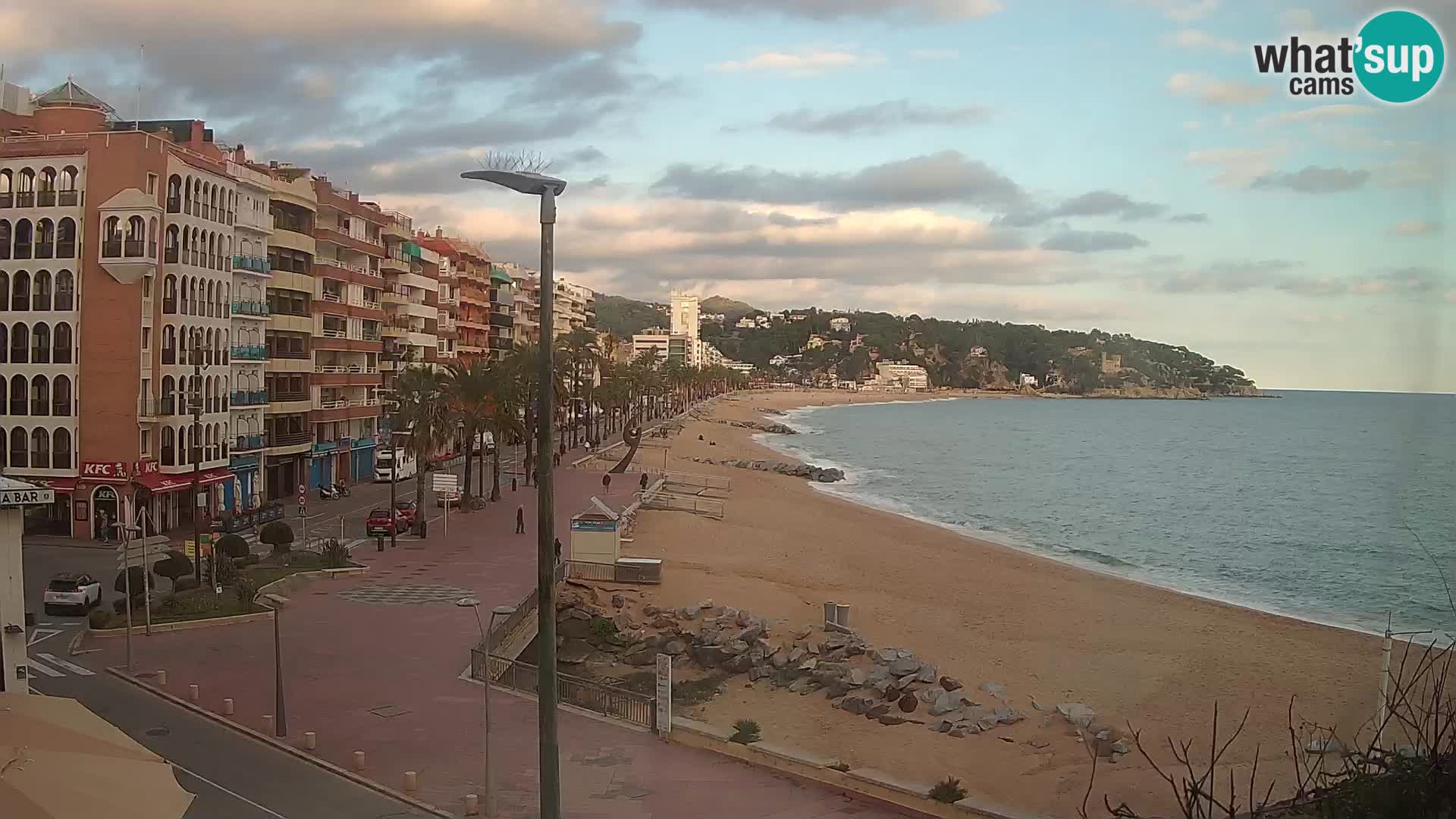 Webcam live Lloret de Mar – la spiaggia principale