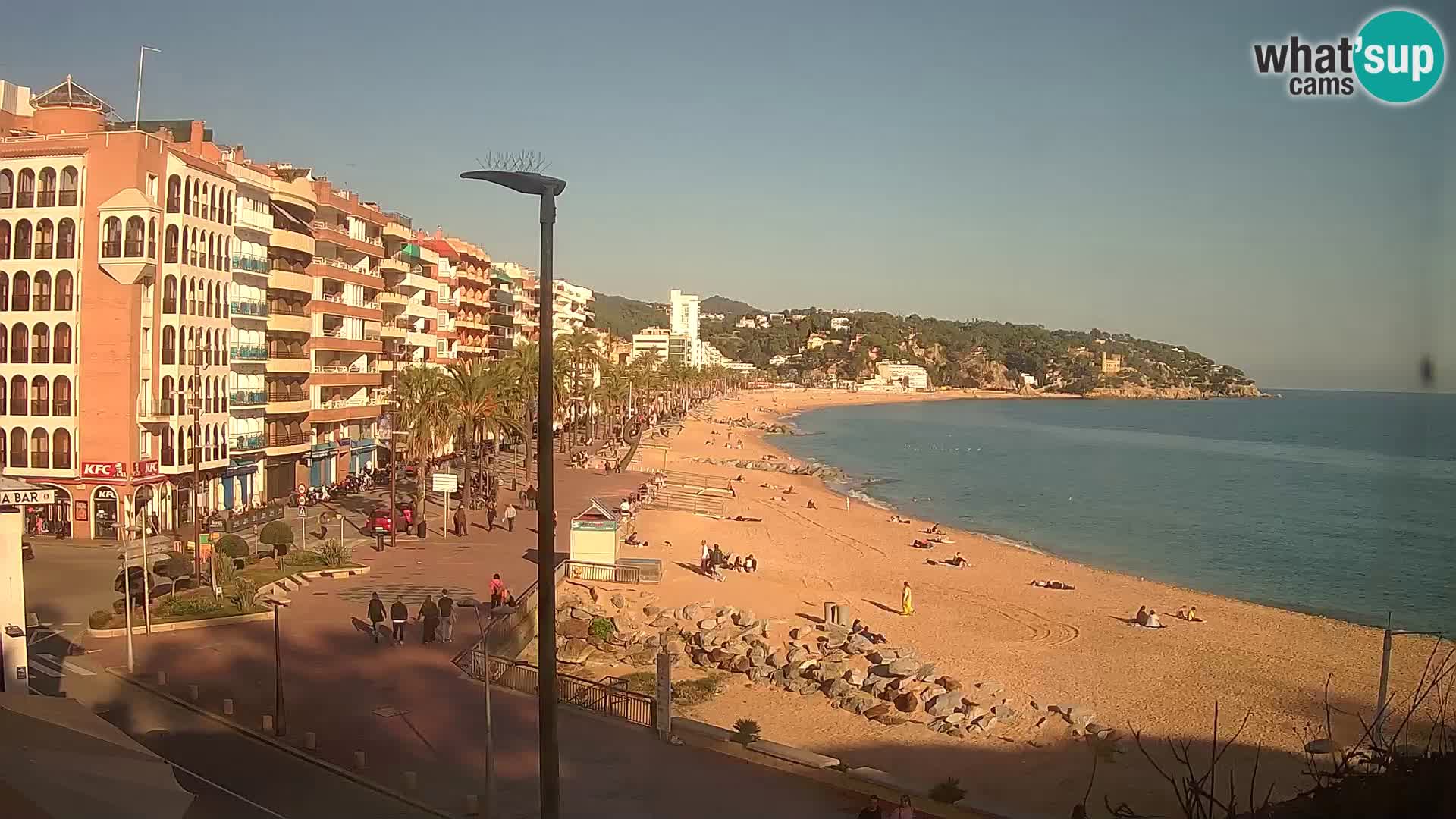 Webcam Lloret de Mar – Osrednja plaža