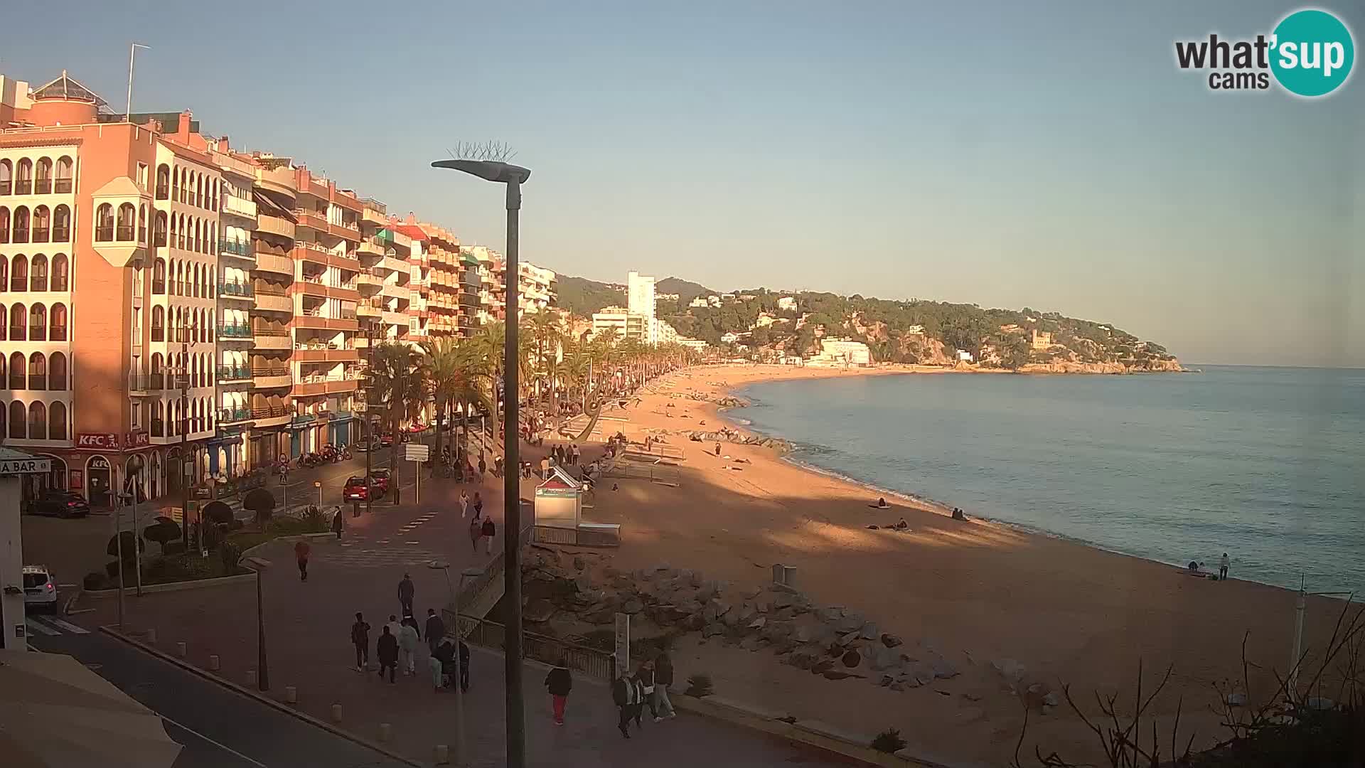 Webcam Lloret de Mar – the beach