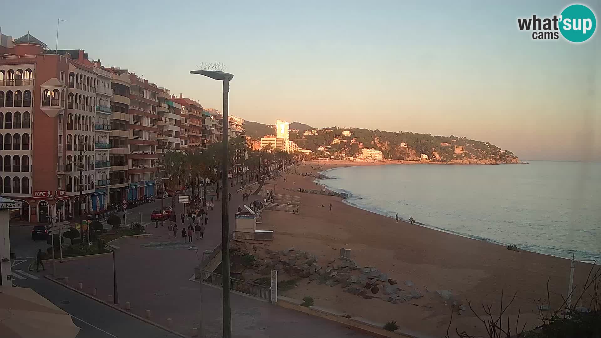 Kamera v živo Lloret de Mar – plaža