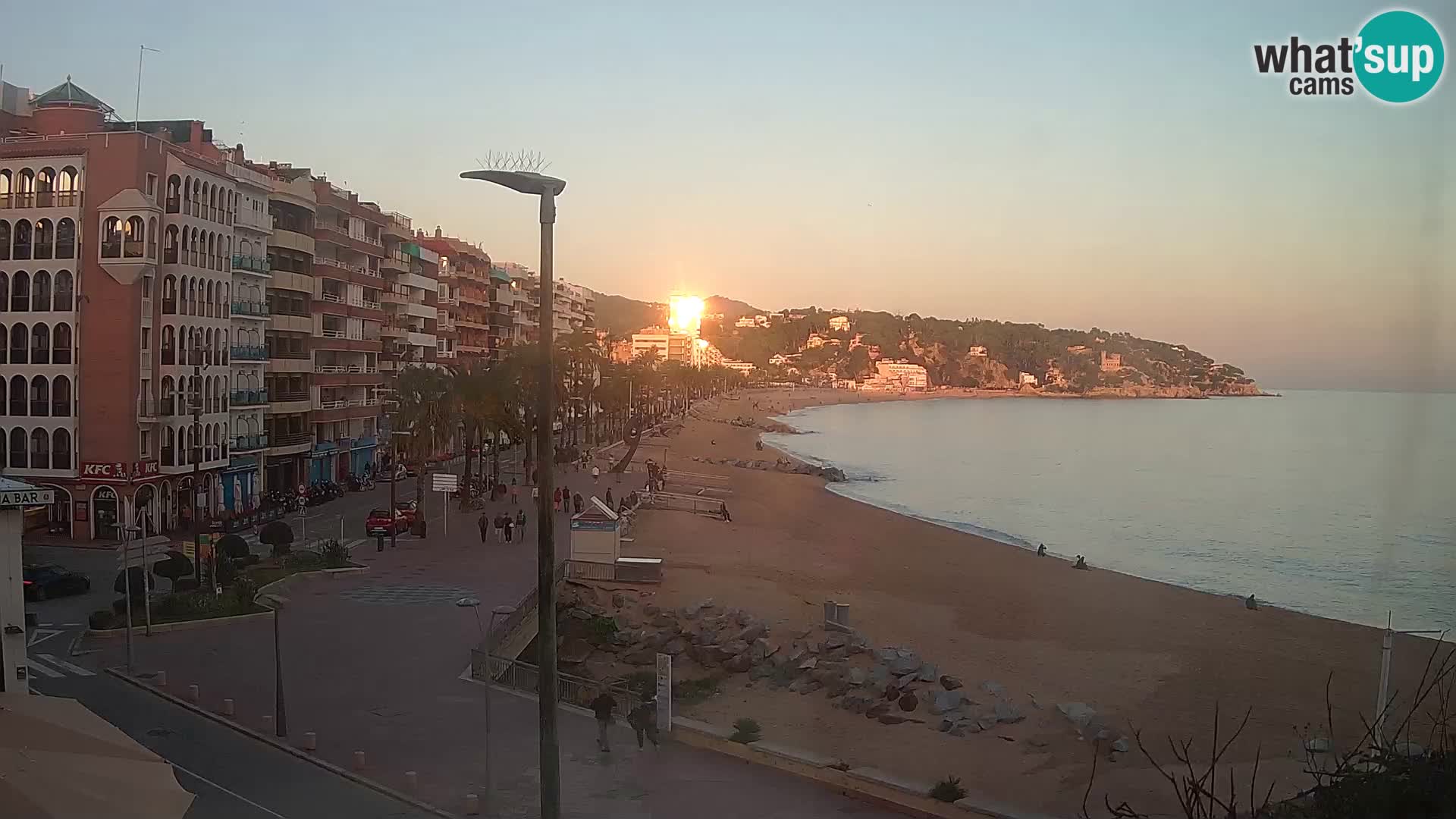 Kamera v živo Lloret de Mar – Glavna plaža