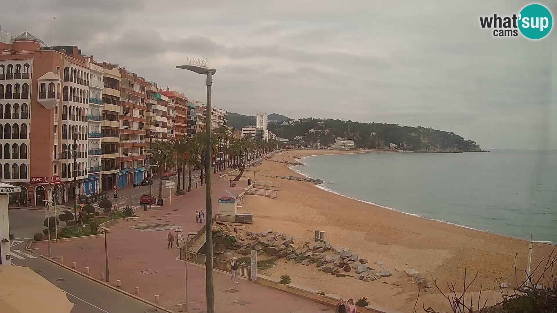 Kamera v živo Lloret de Mar – plaža