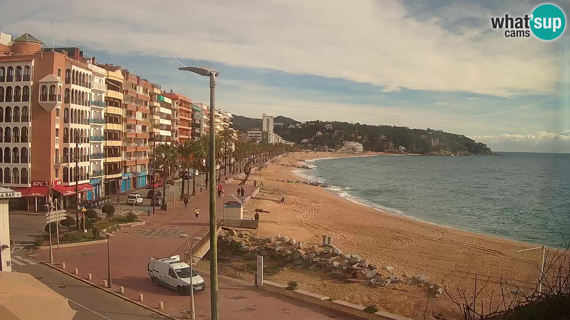 Webcam live Lloret de Mar – la spiaggia principale