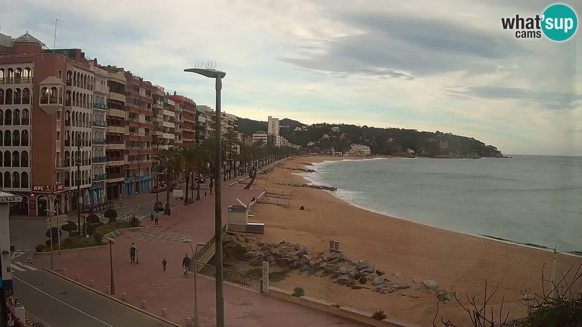 Webcam Lloret de Mar – Zentralen Strand