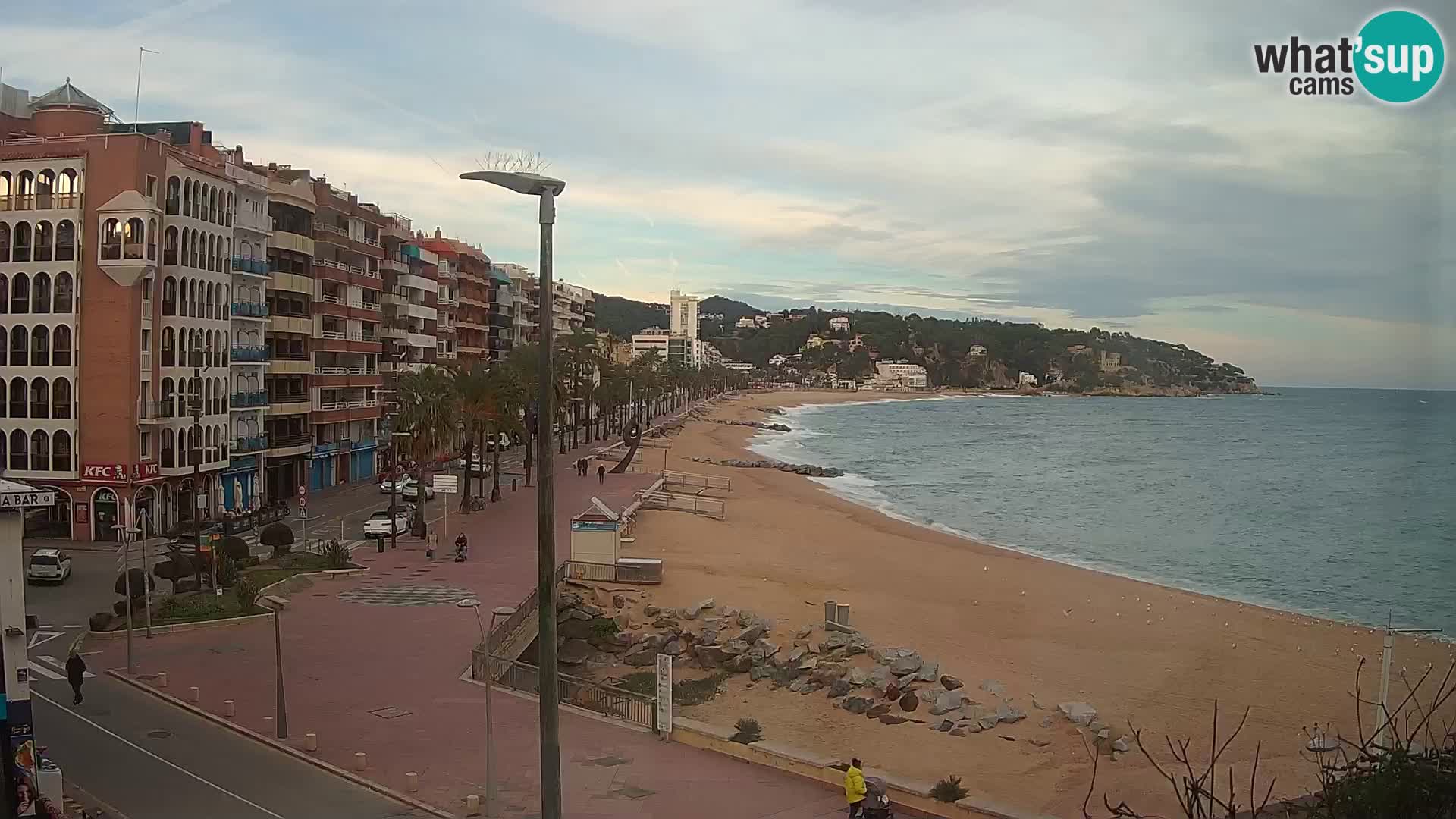 Webcam Lloret de Mar – Spiaggia centrale