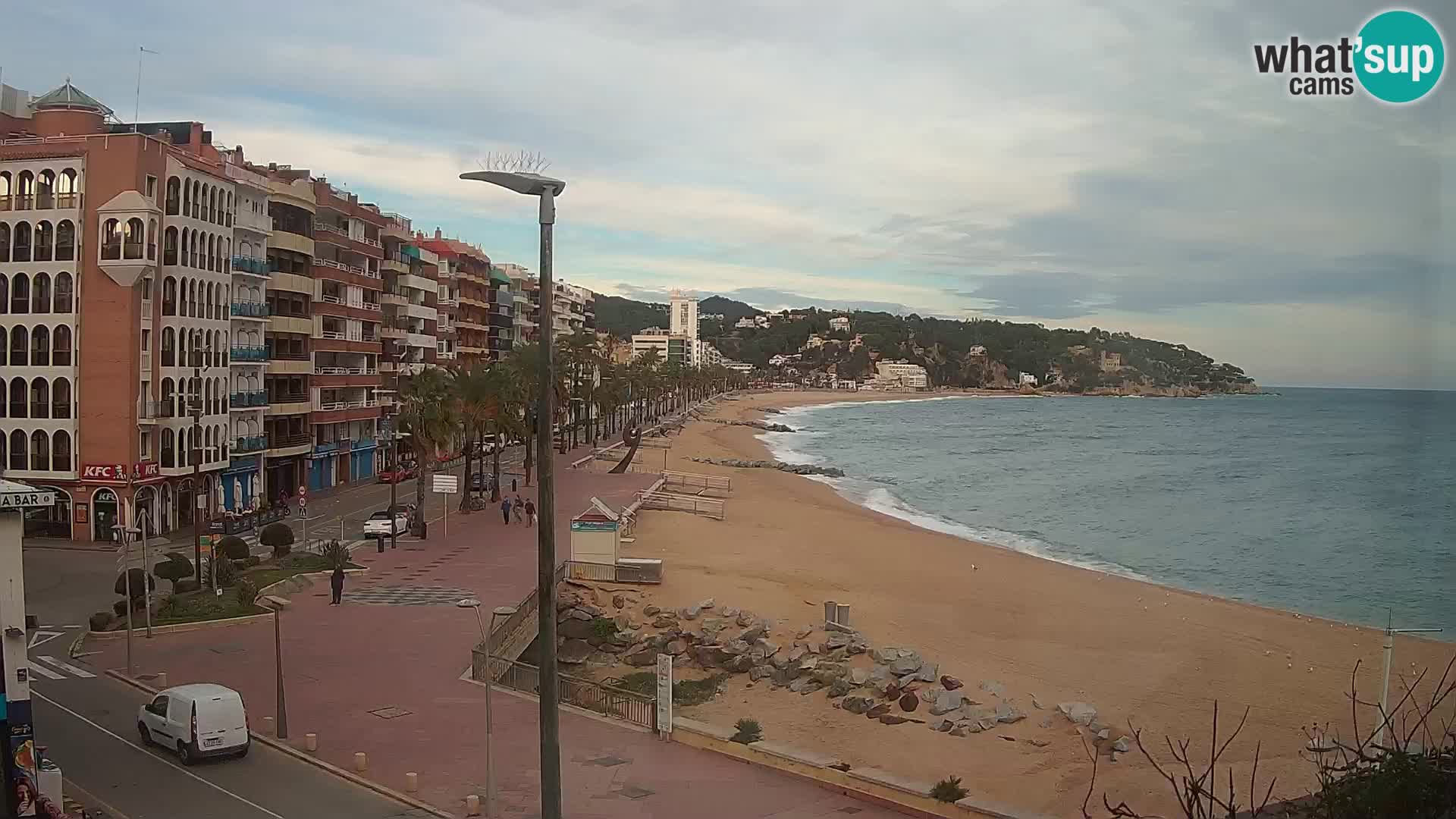 Webcam Lloret de Mar – Zentralen Strand