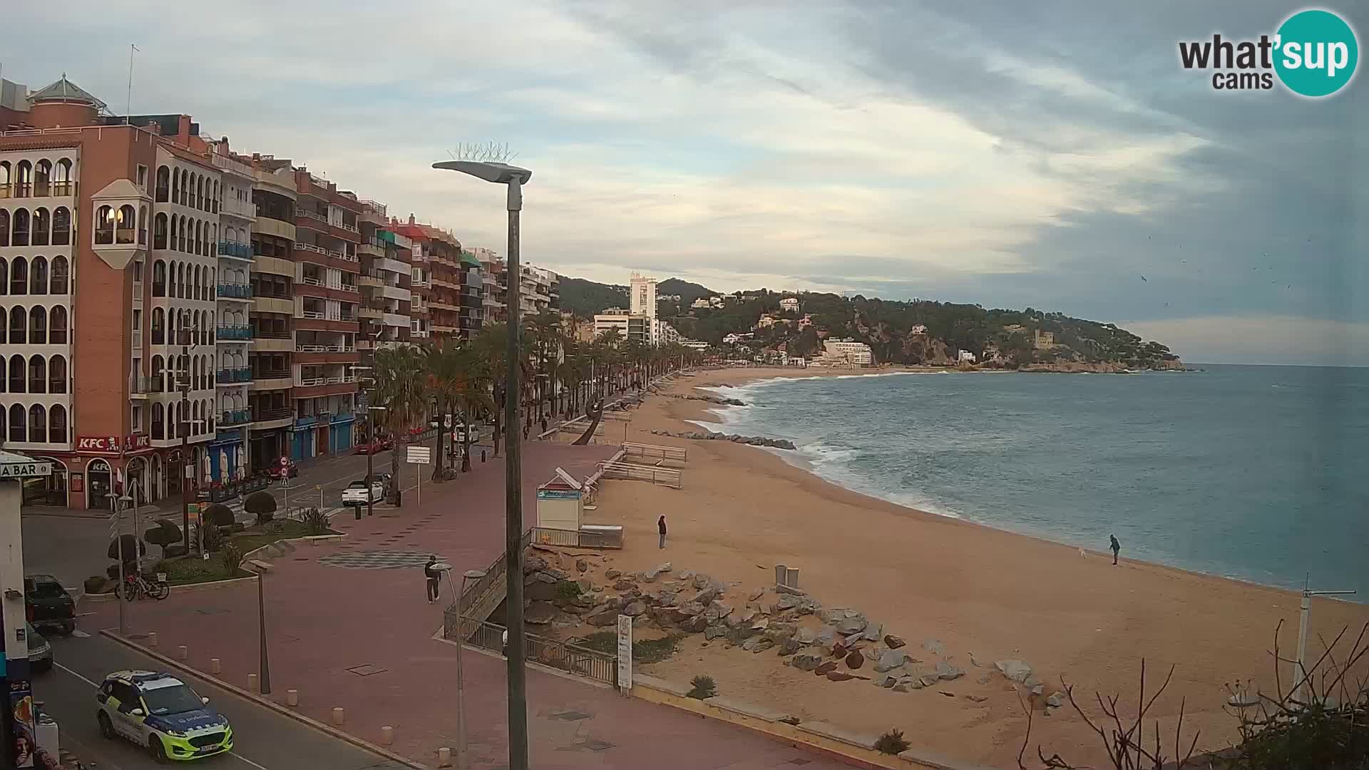 Kamera v živo Lloret de Mar – plaža