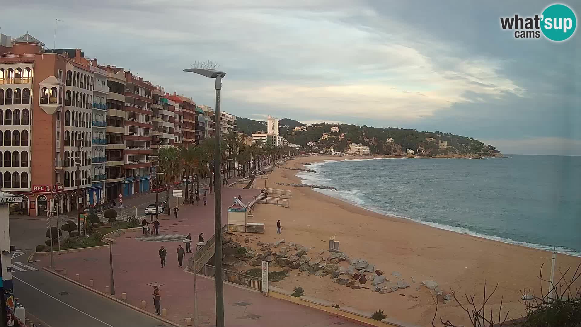 Kamera v živo Lloret de Mar – Glavna plaža