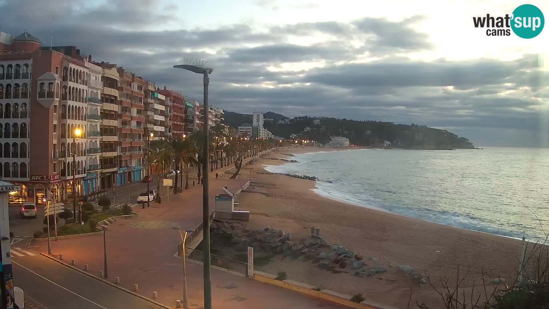 Kamera v živo Lloret de Mar – Glavna plaža