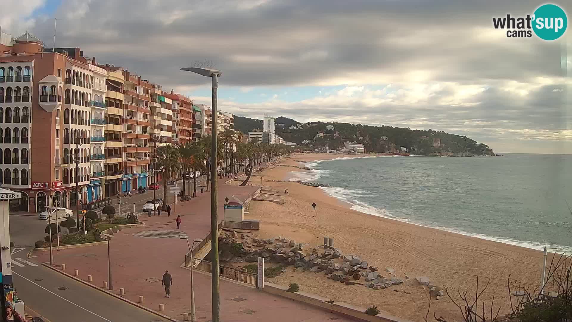 Kamera v živo Lloret de Mar – Glavna plaža