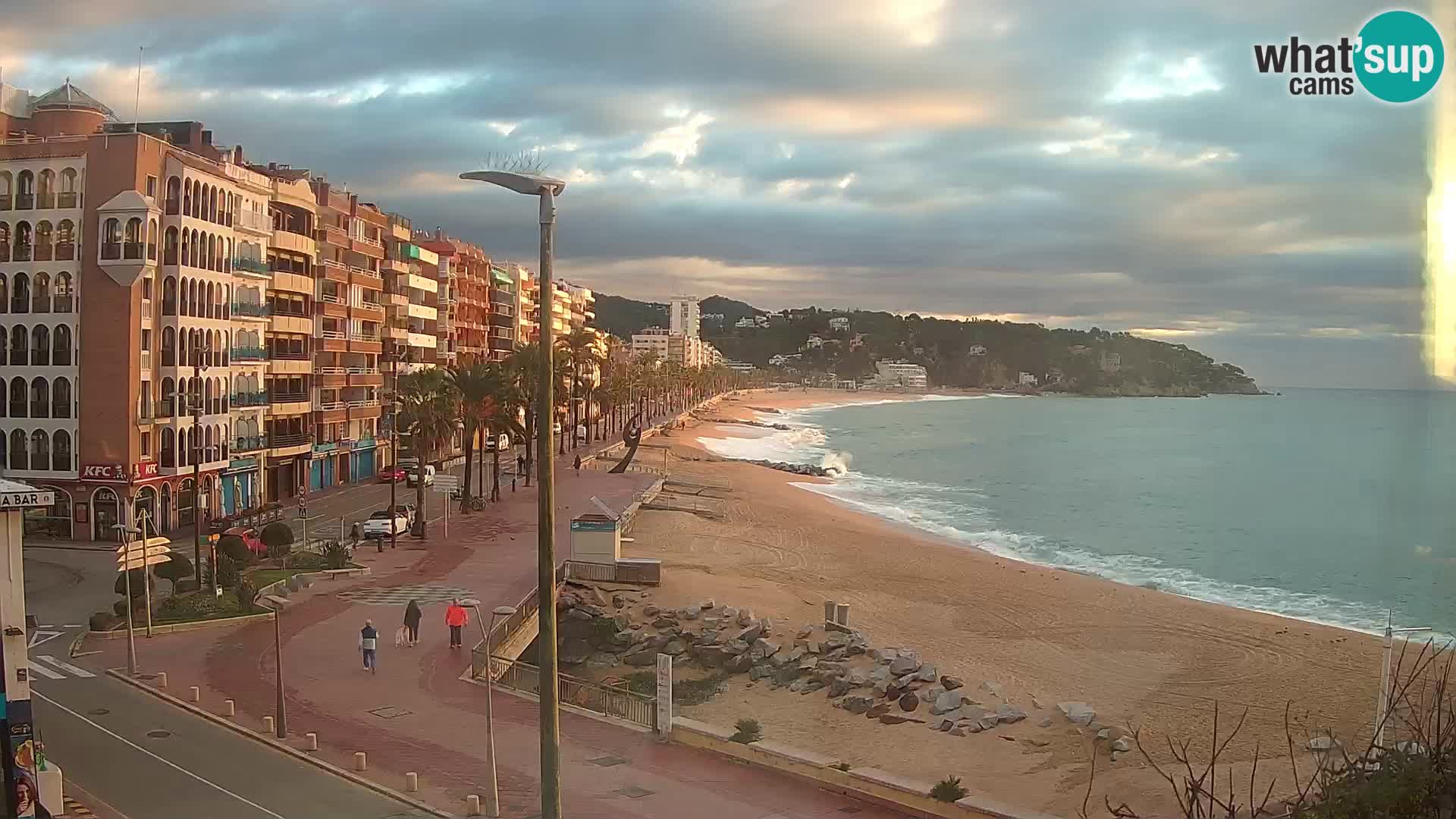 Kamera v živo Lloret de Mar – plaža