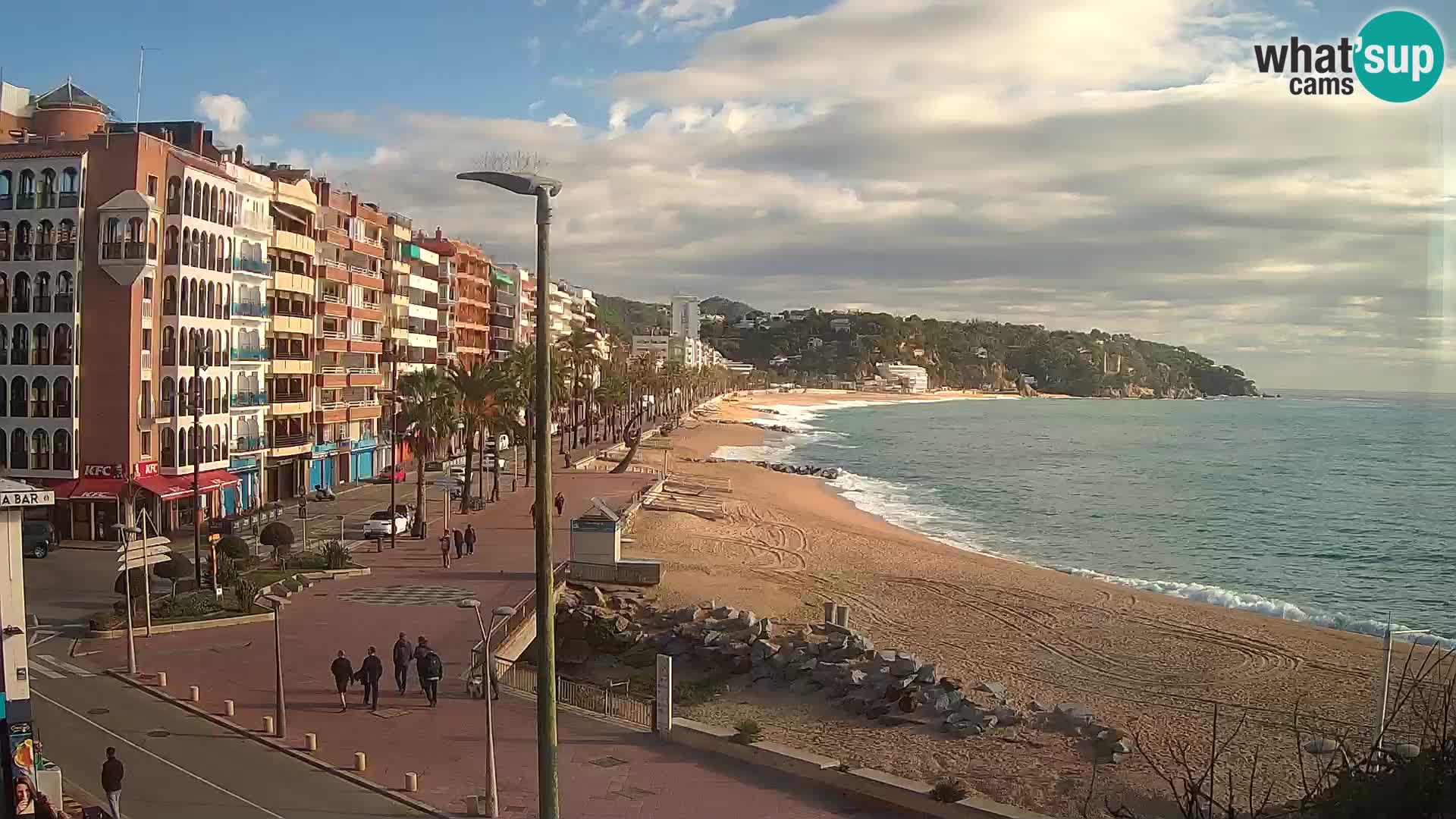 Webcam Lloret de Mar – Središnja plaža