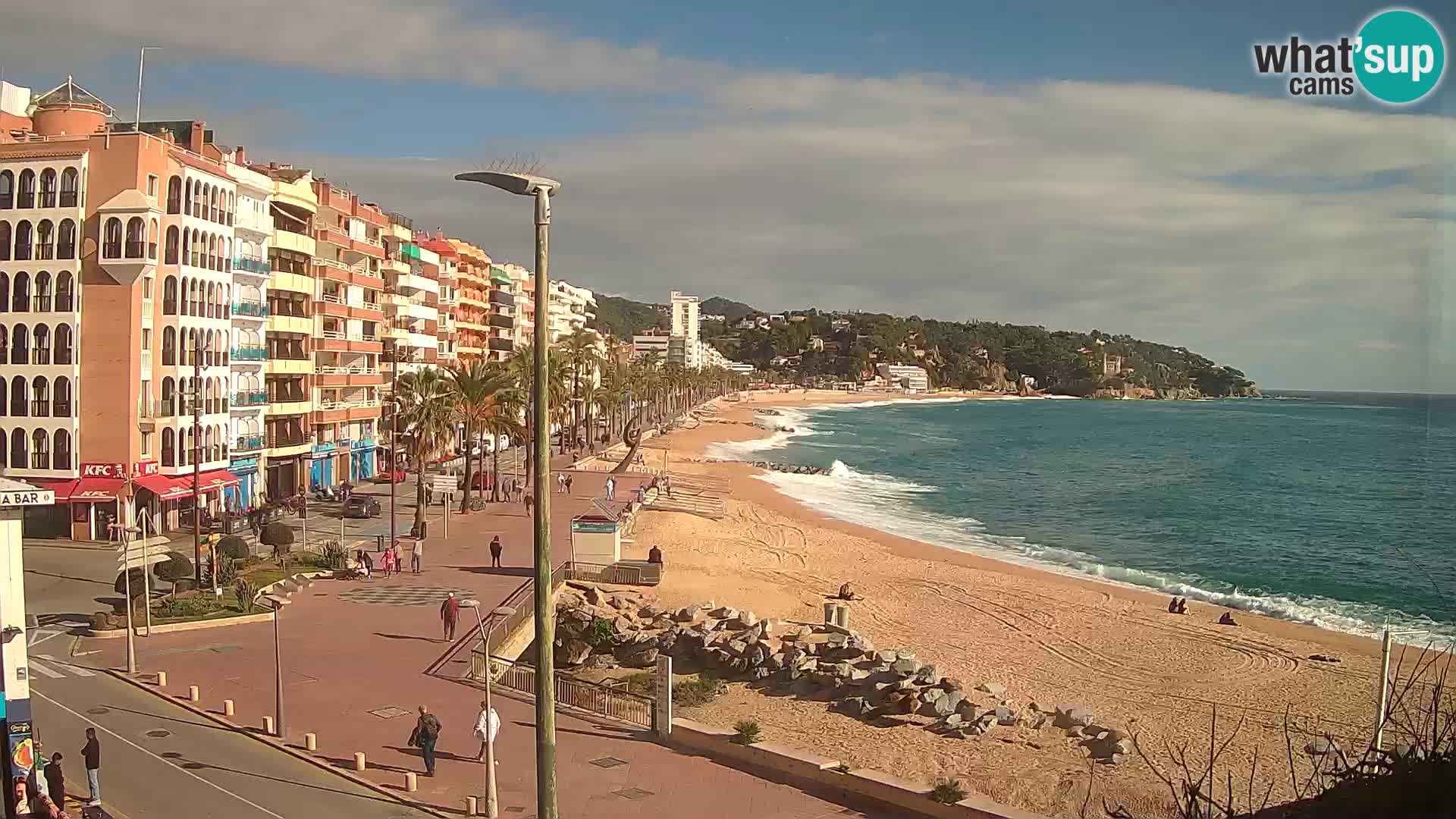 Webcam Lloret de Mar – Središnja plaža