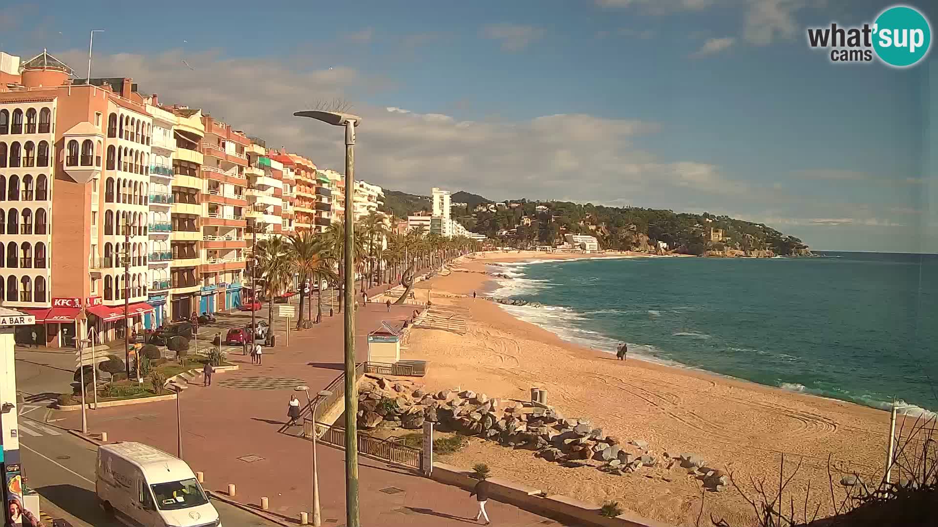 Webcam Lloret de Mar – Spiaggia centrale