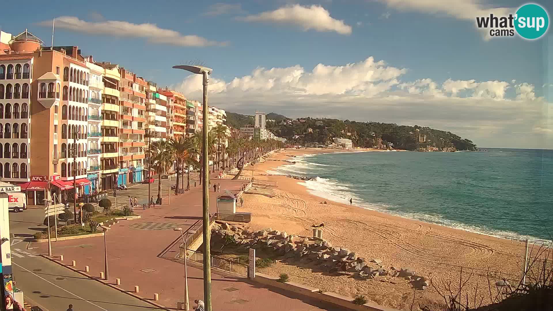 Webcam live Lloret de Mar – la spiaggia principale