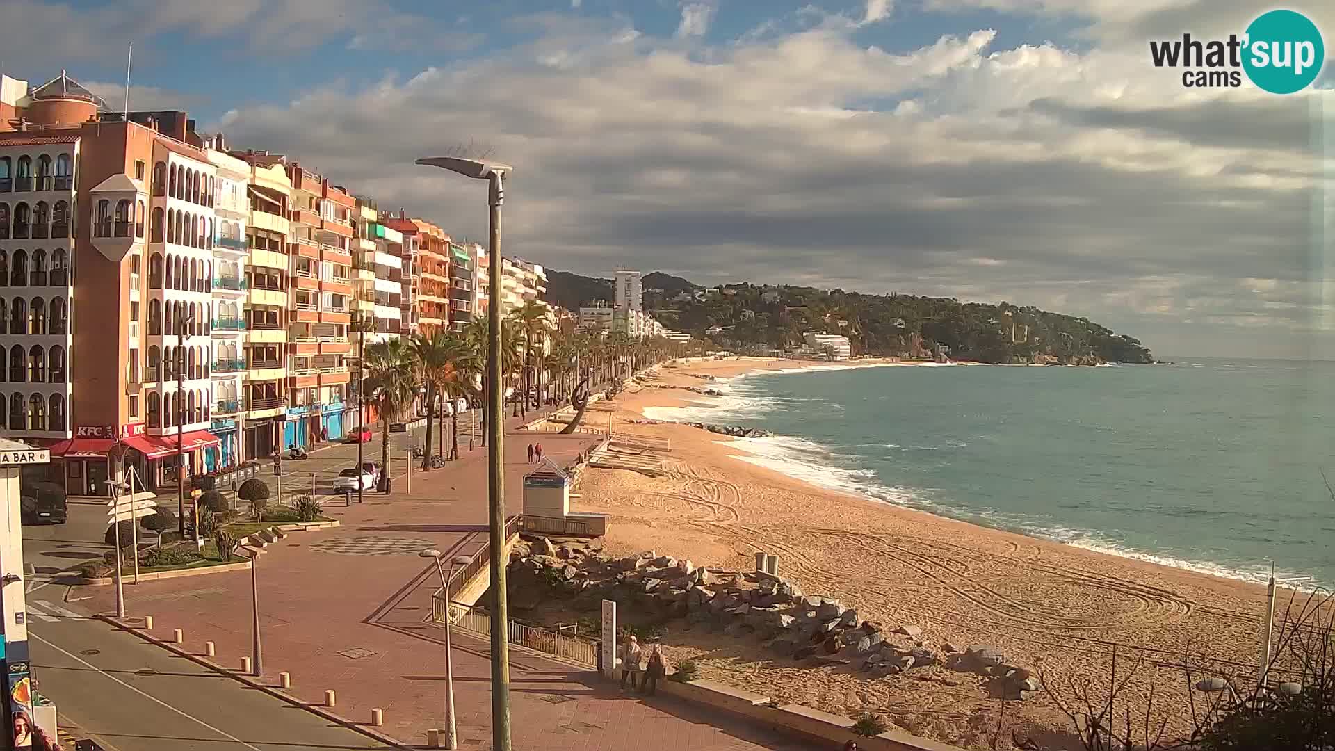 Webcam Lloret de Mar – Zentralen Strand