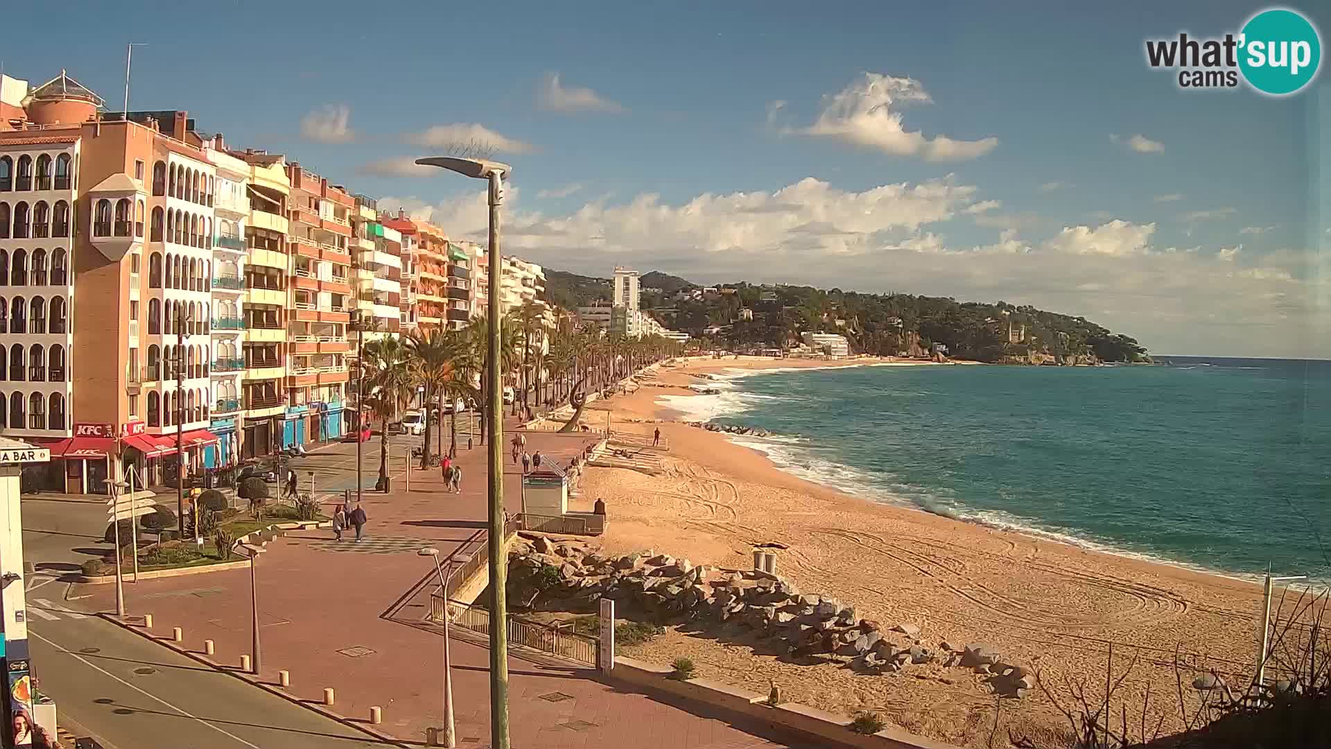 Kamera v živo Lloret de Mar – plaža