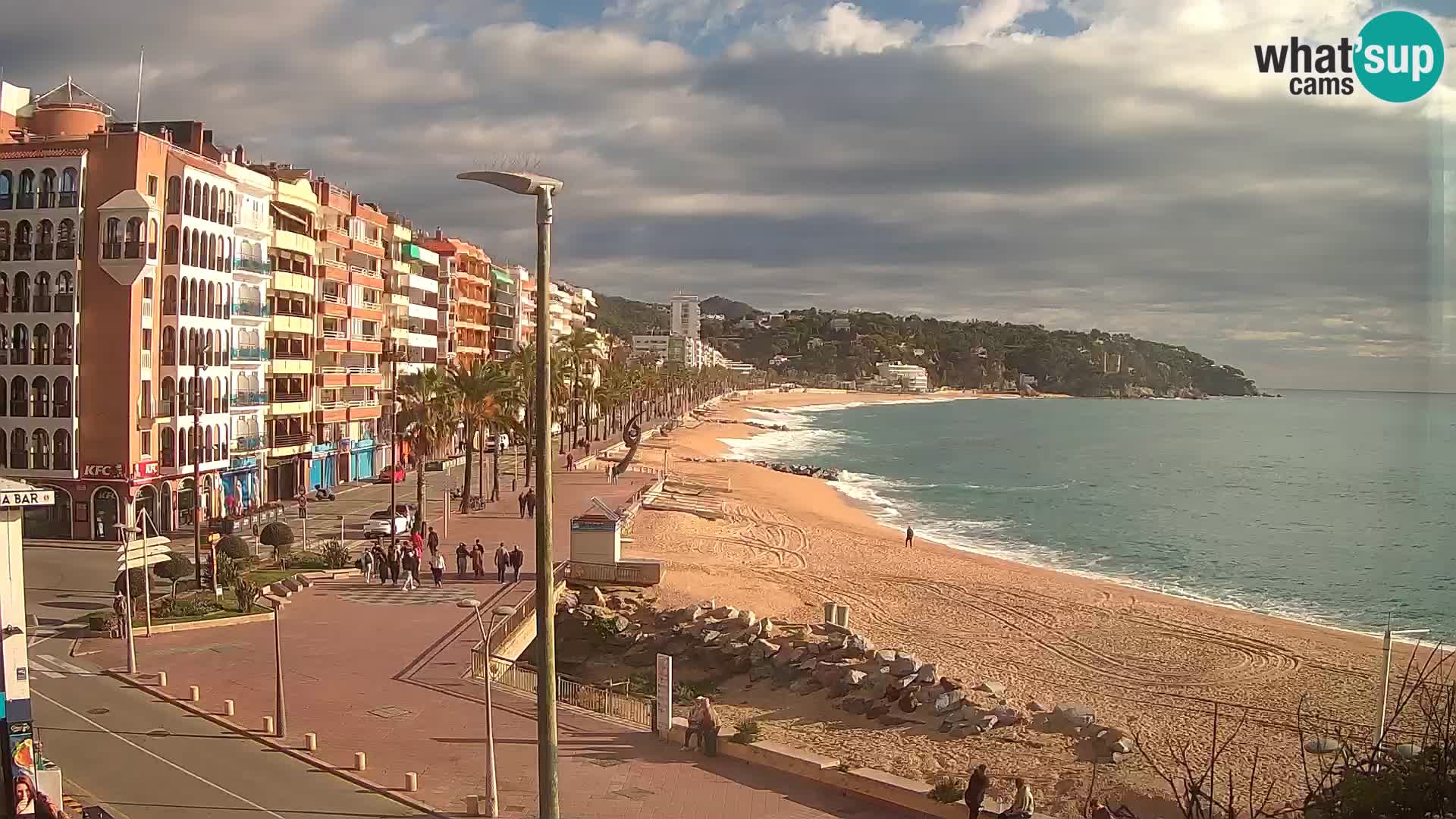 Webcam Lloret de Mar – Zentralen Strand