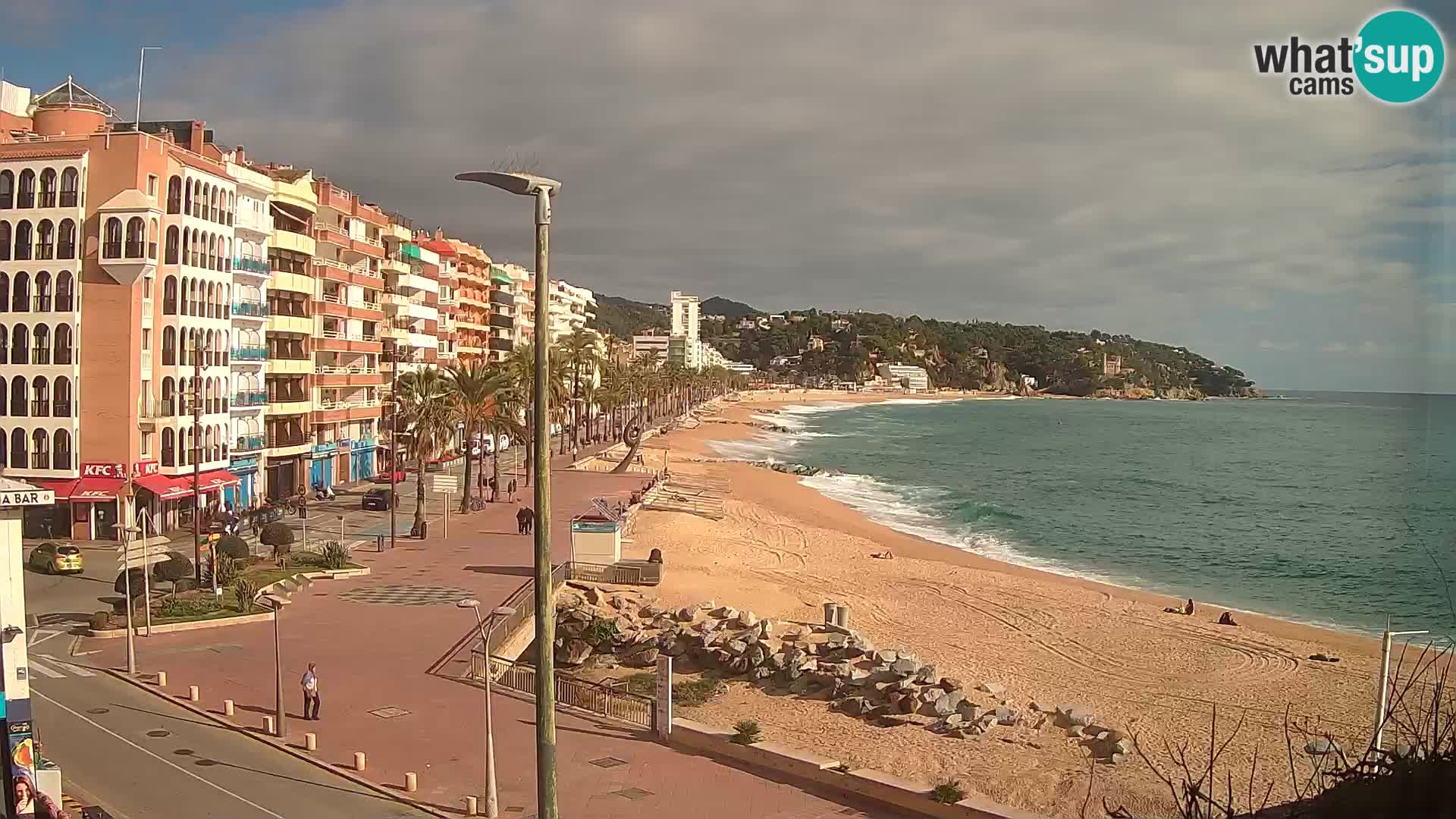 Webcam live Lloret de Mar – la spiaggia principale