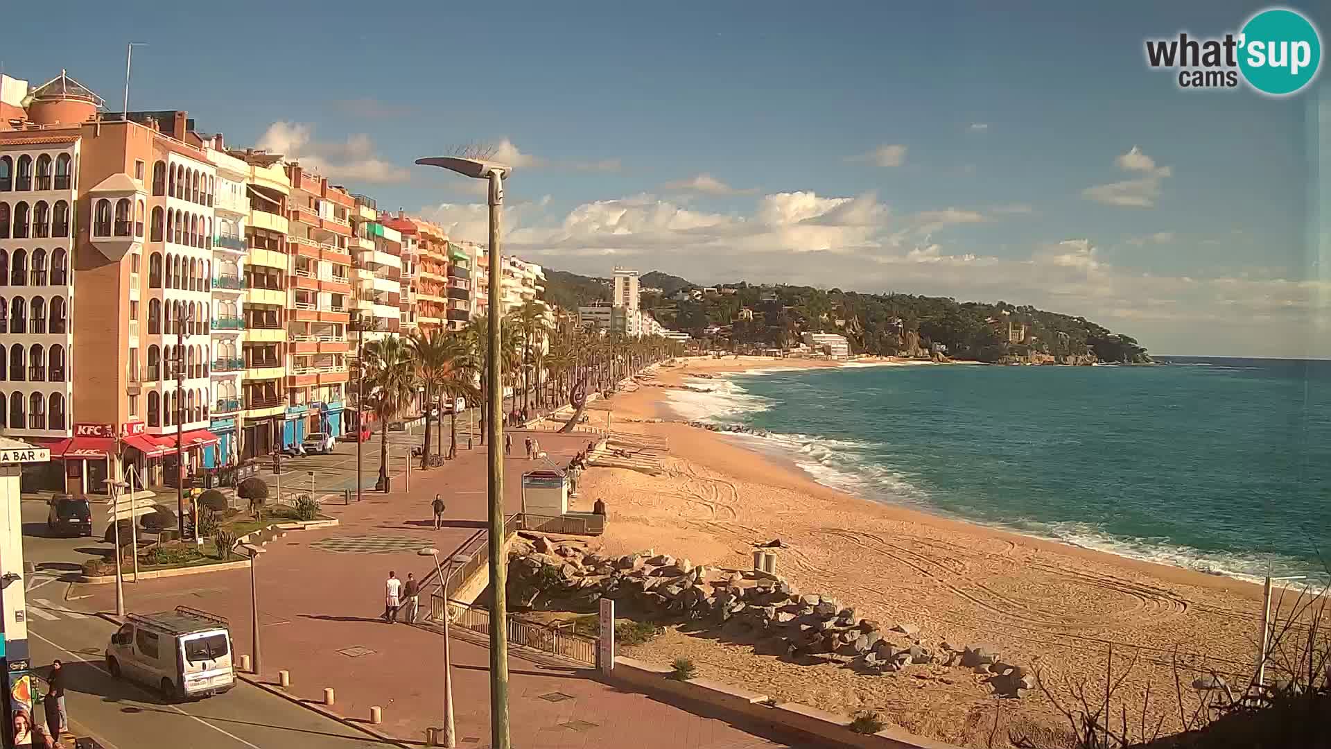 Webcam live Lloret de Mar – la spiaggia principale