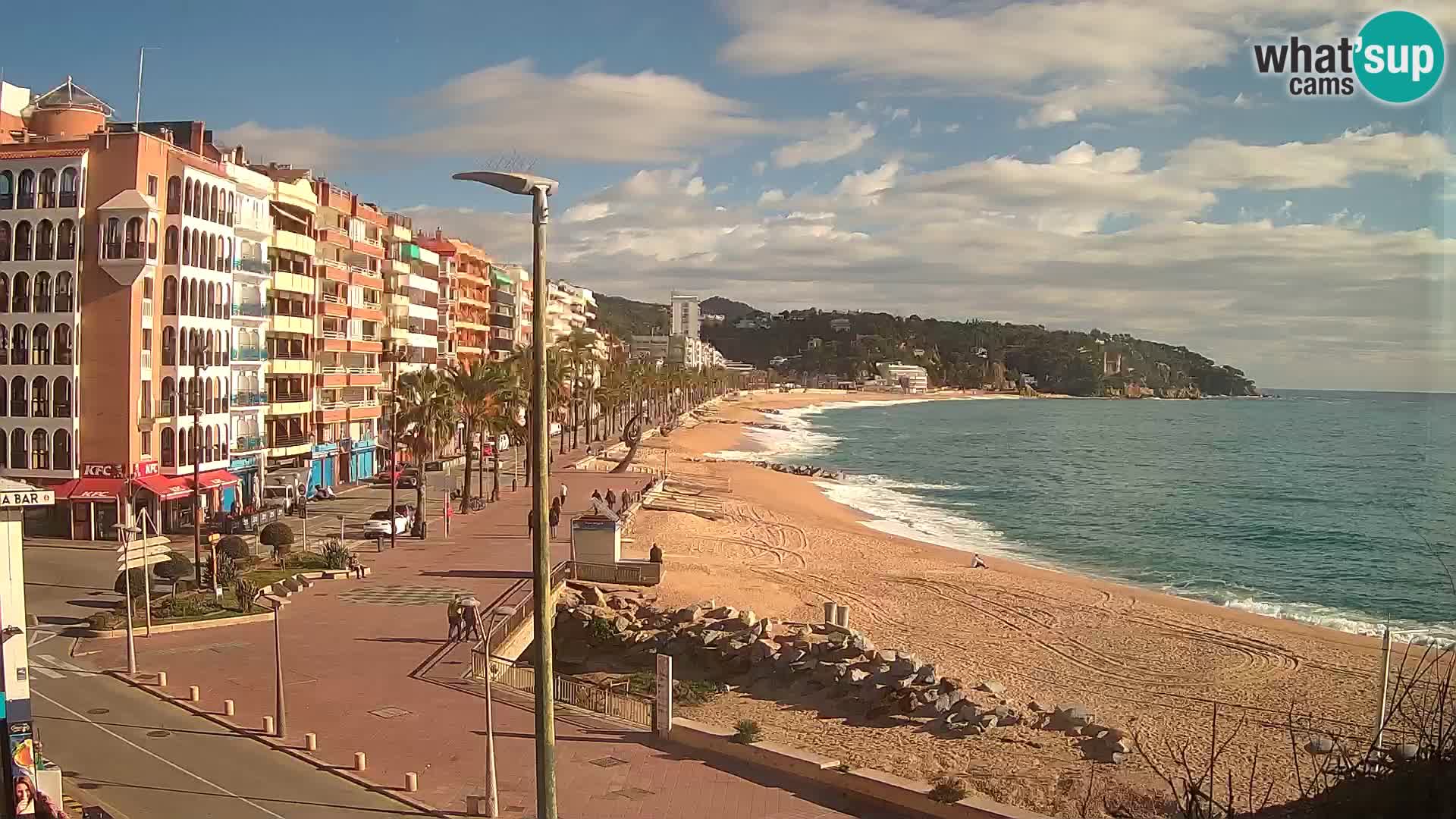 Kamera v živo Lloret de Mar – Glavna plaža