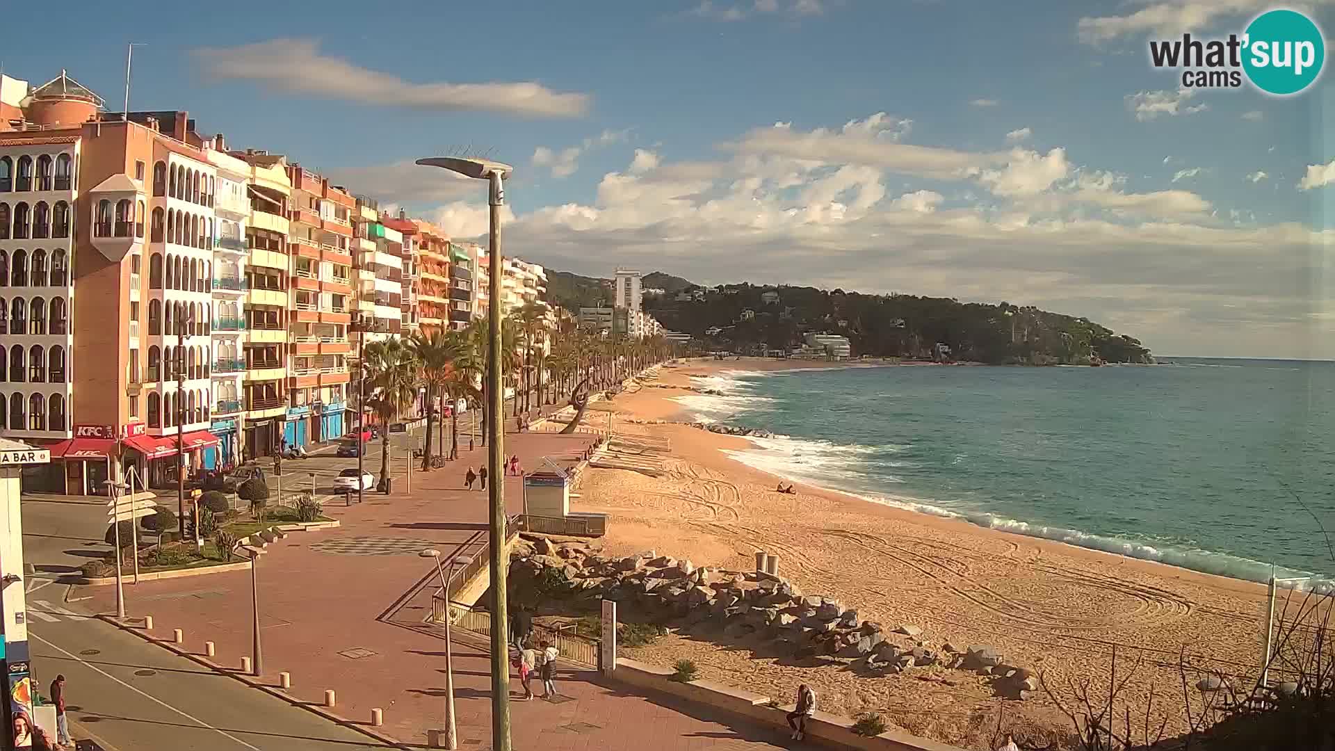 Webcam Lloret de Mar – Središnja plaža