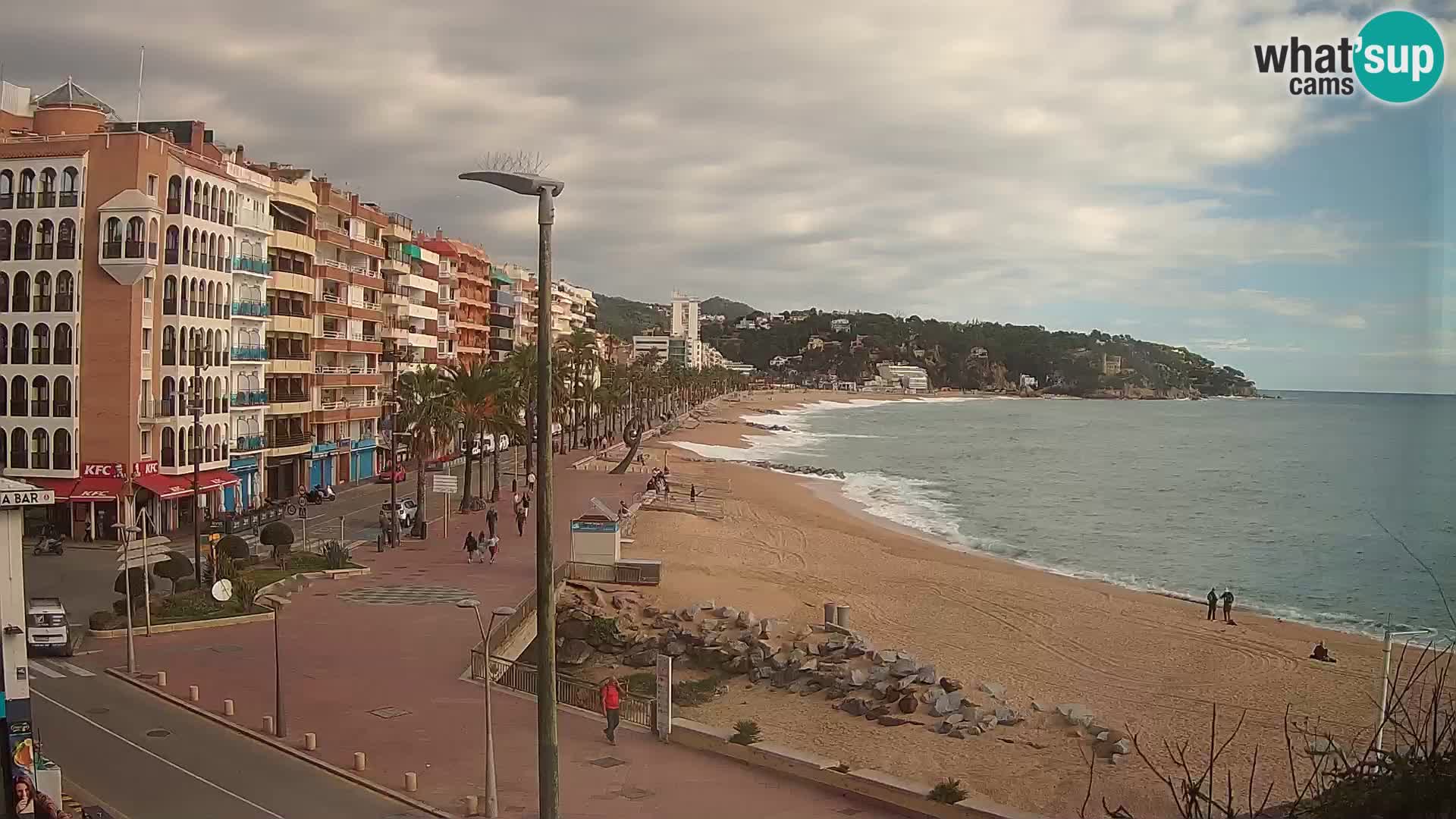 Web kamera Lloret de Mar – glavna plaža