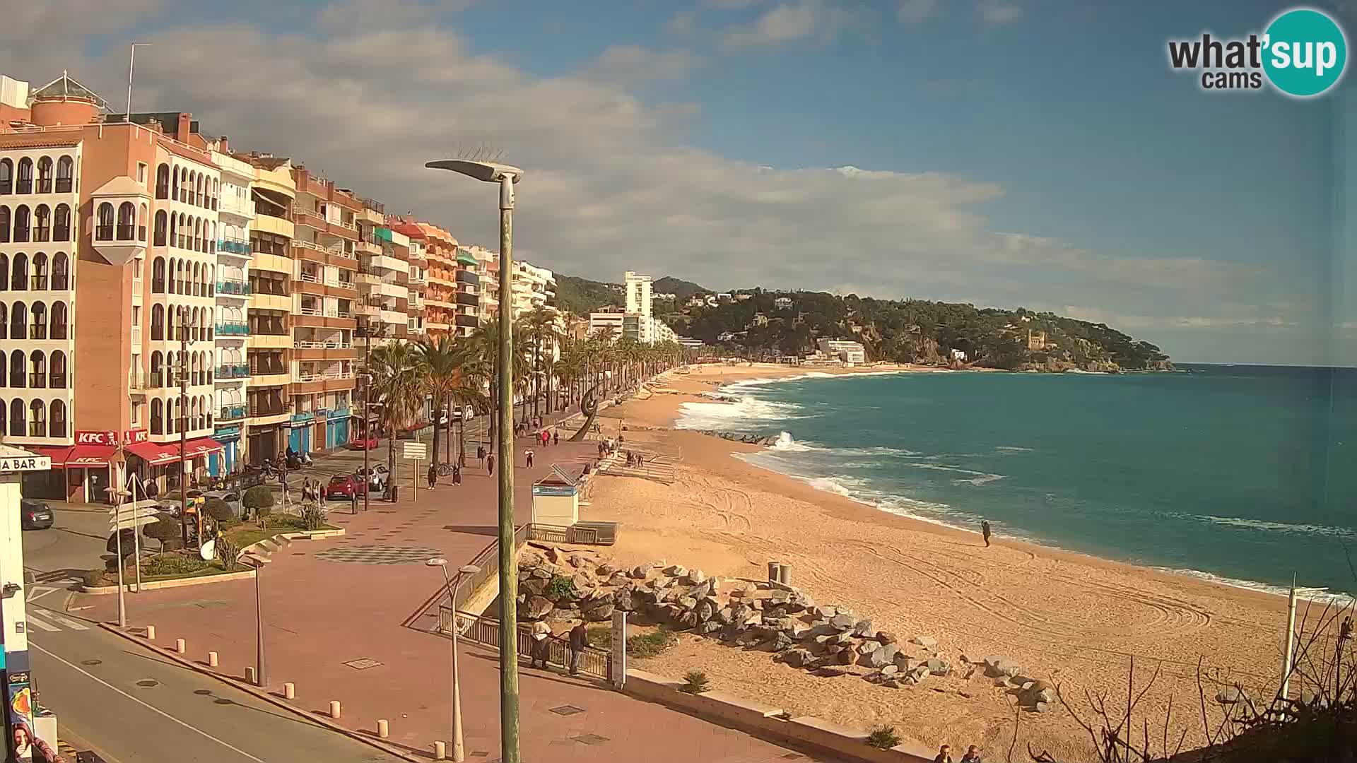 Webcam Lloret de Mar – Osrednja plaža