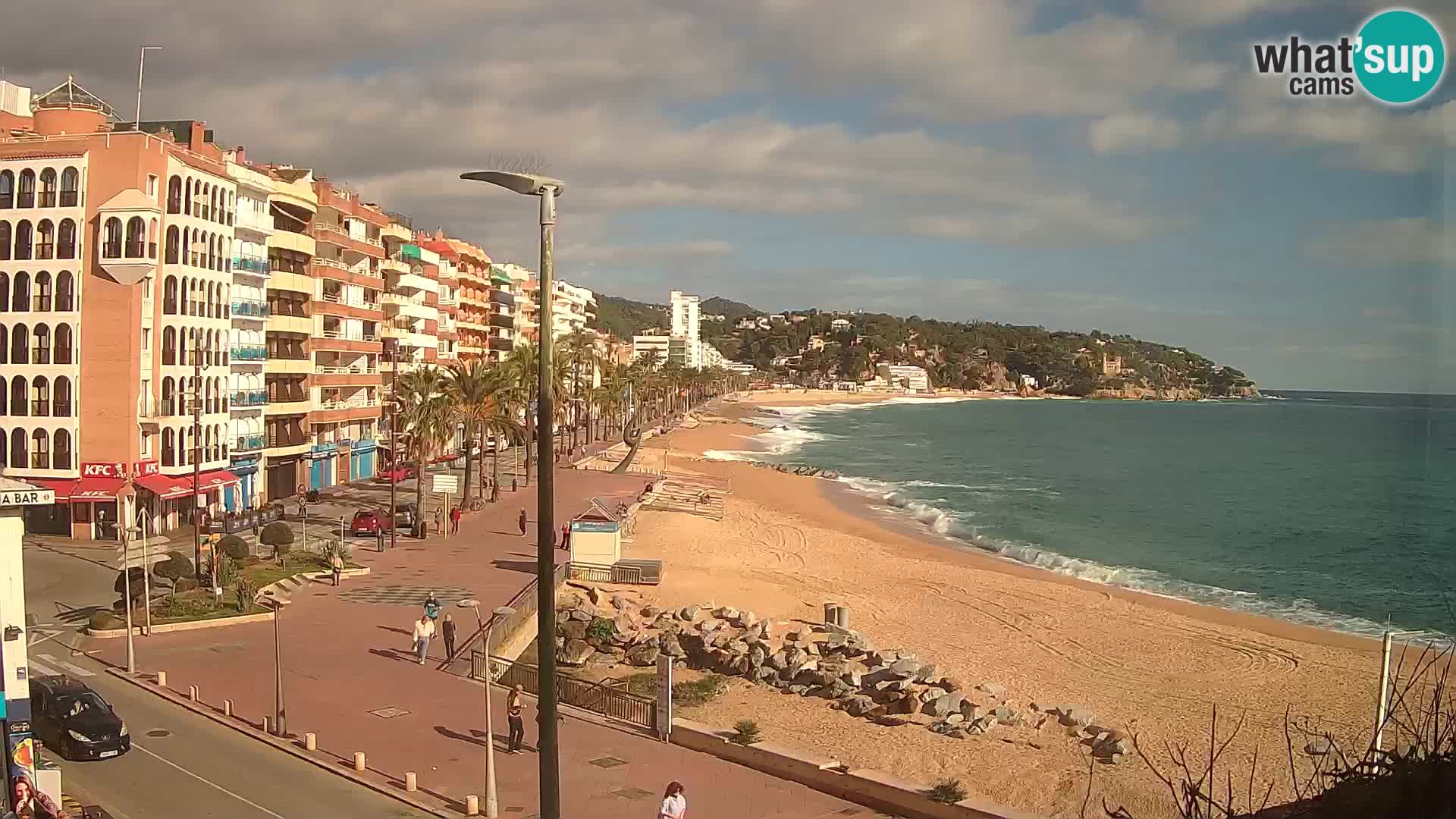 Webcam Lloret de Mar – Spiaggia centrale