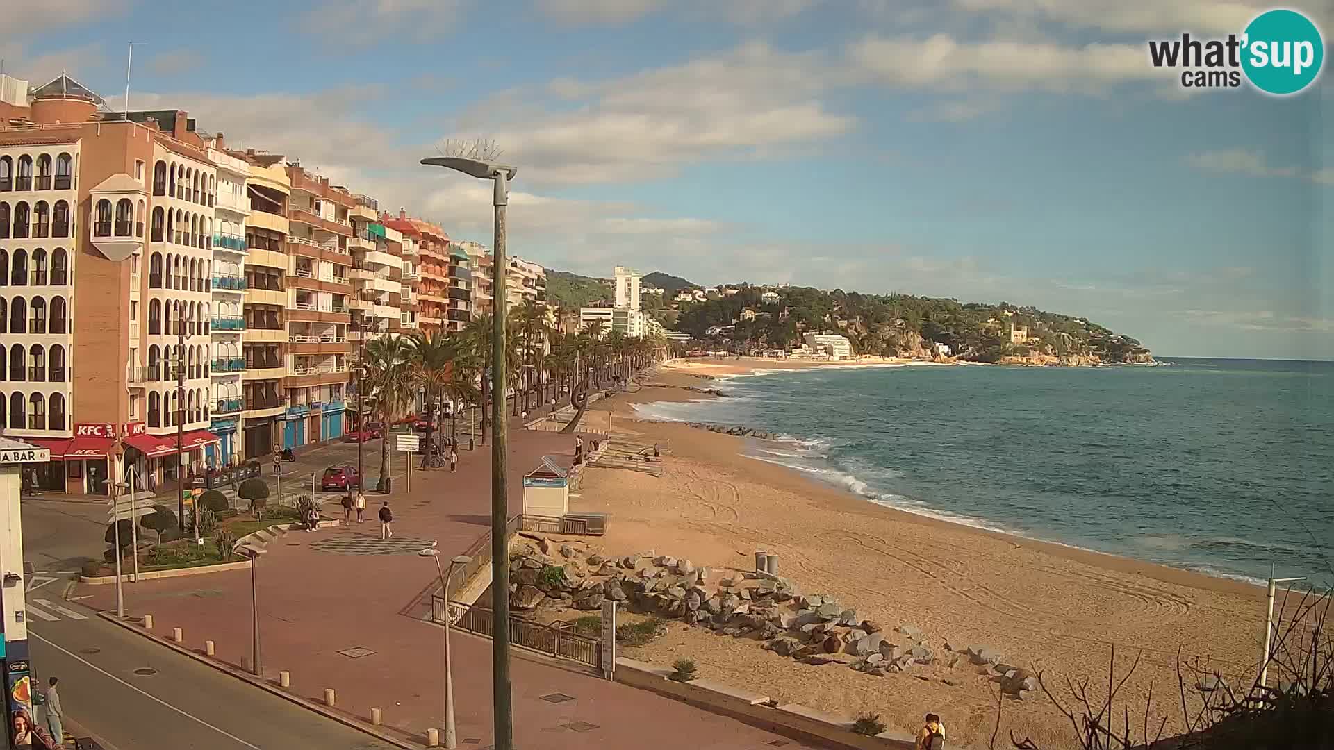 Web kamera Lloret de Mar – plaža