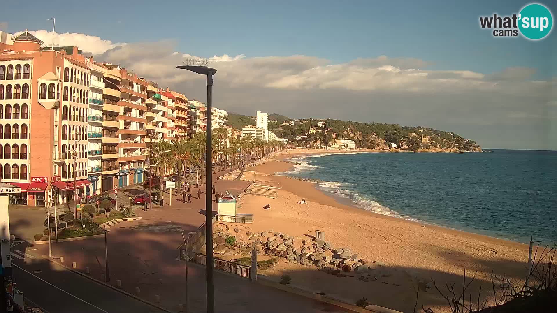 Kamera v živo Lloret de Mar – Glavna plaža