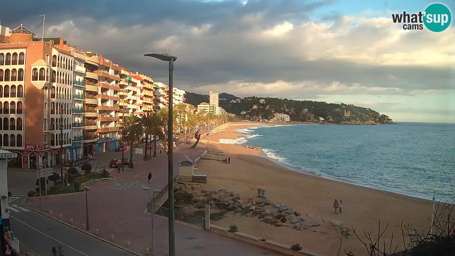 Kamera v živo Lloret de Mar – plaža