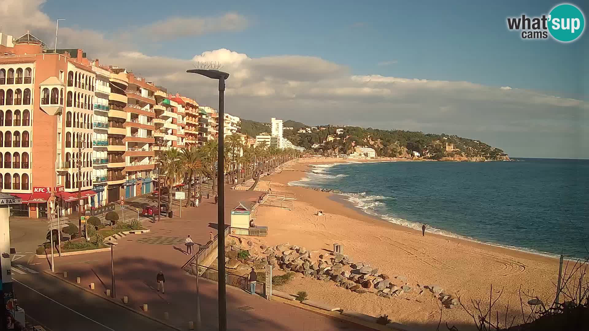 Kamera v živo Lloret de Mar – Glavna plaža