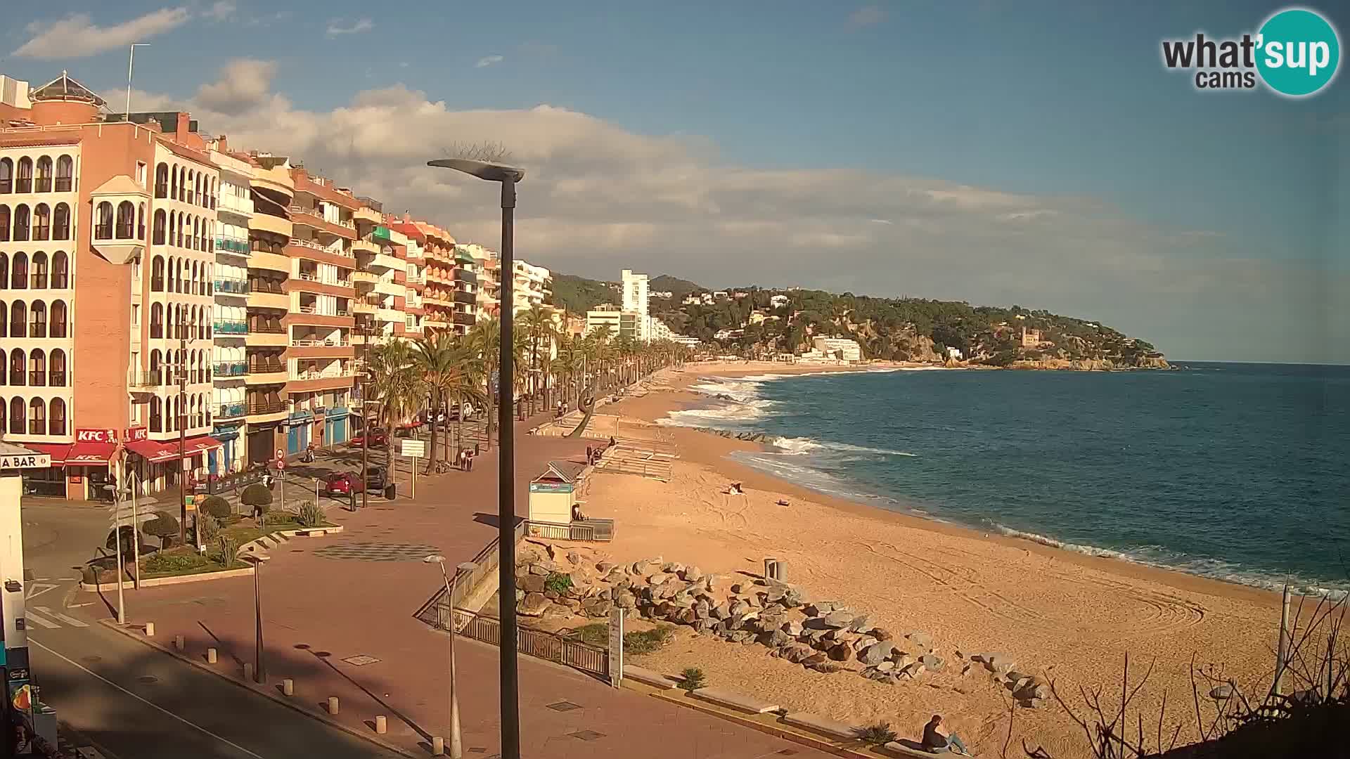 Webcam live Lloret de Mar – la spiaggia principale