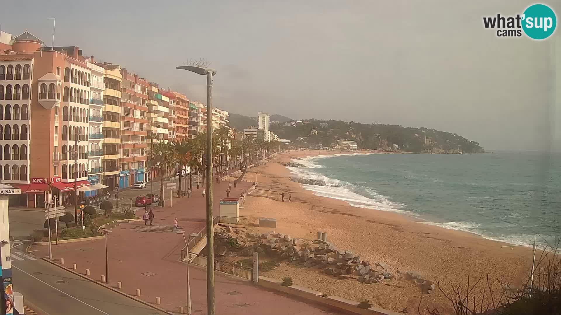 Webcam live Lloret de Mar – la spiaggia principale