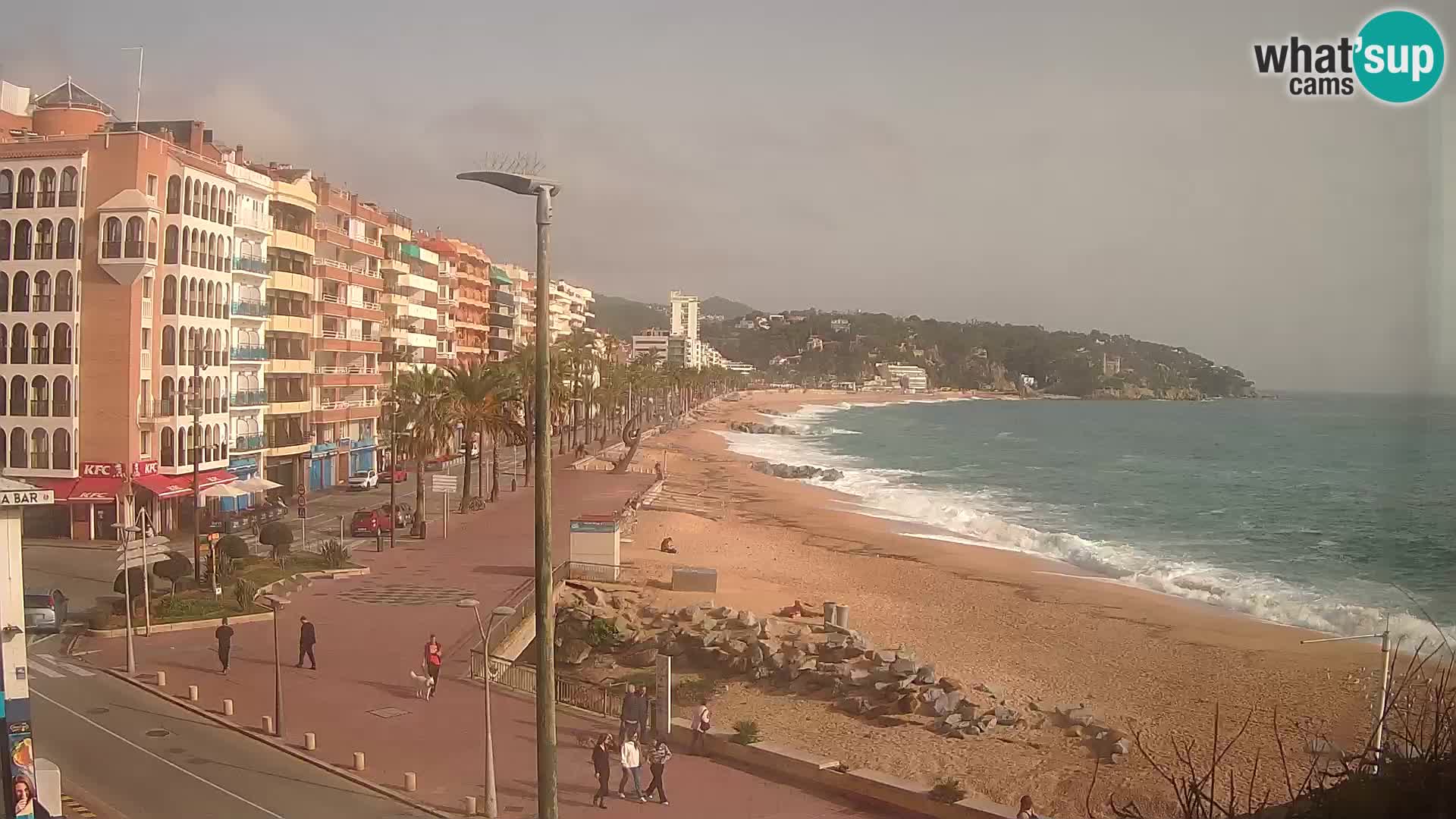 Webcam live Lloret de Mar – la spiaggia principale