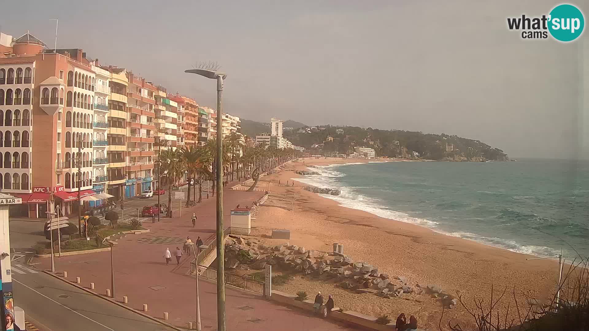 Webcam Lloret de Mar – Spiaggia centrale