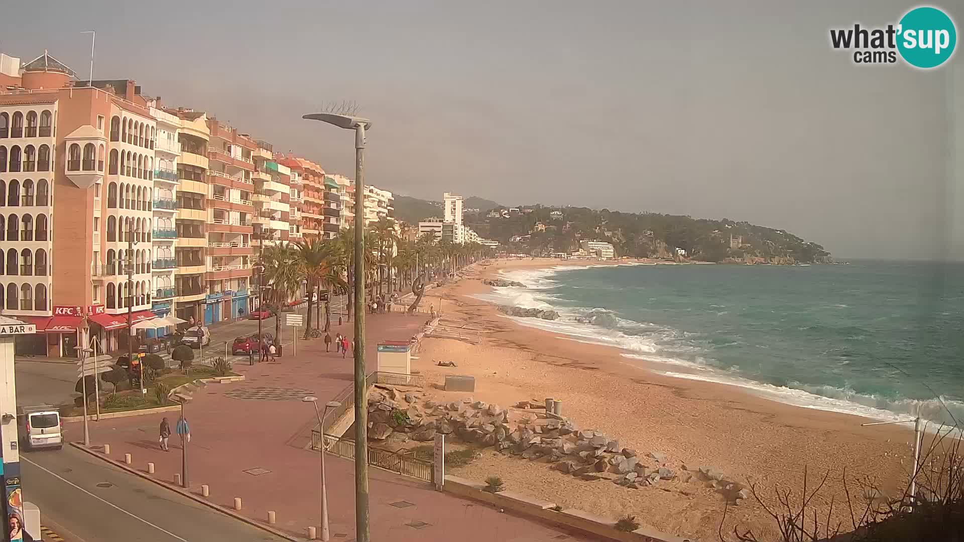 Webcam Lloret de Mar – Središnja plaža