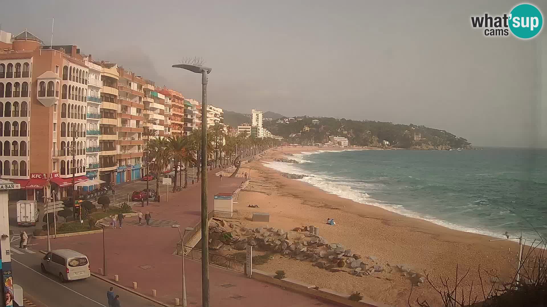 Kamera v živo Lloret de Mar – plaža