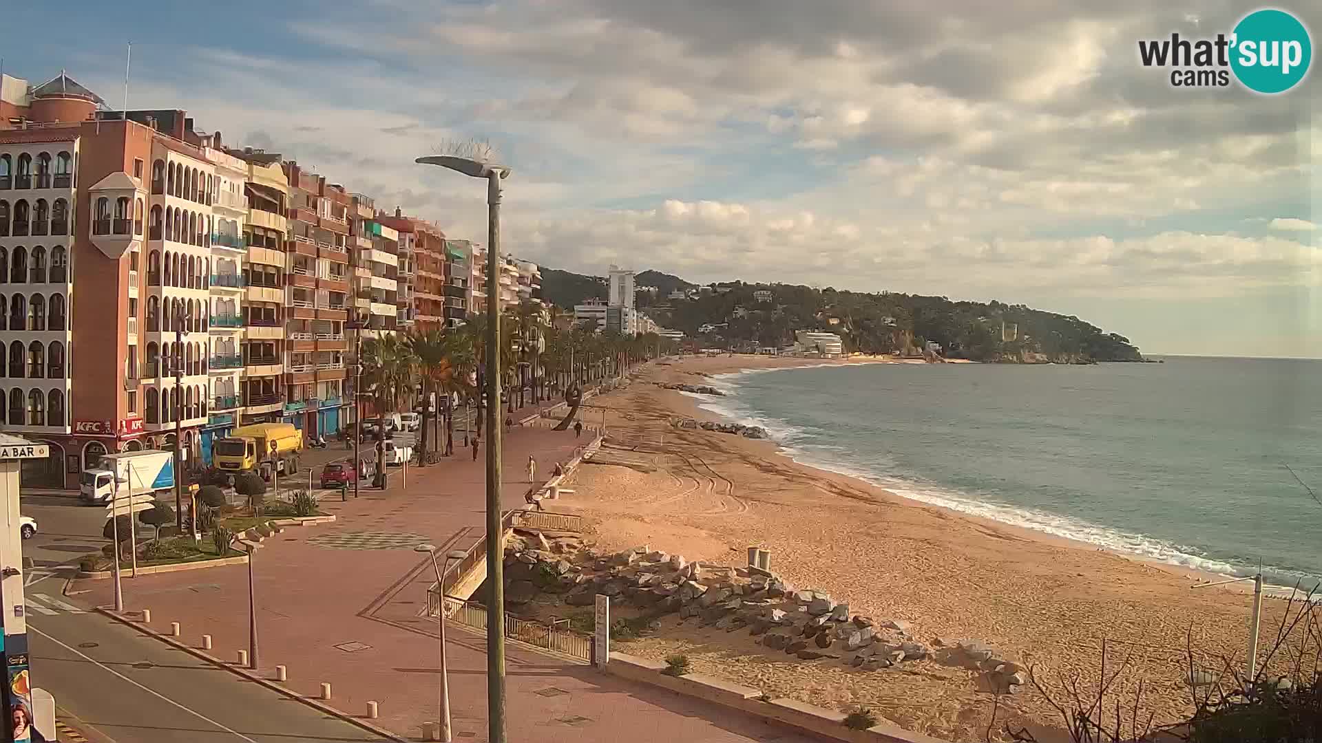 Webcam Lloret de Mar – Osrednja plaža