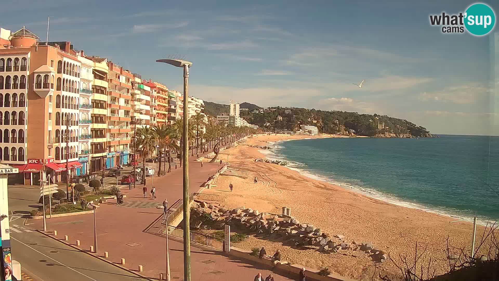 Webcam Lloret de Mar – Spiaggia centrale