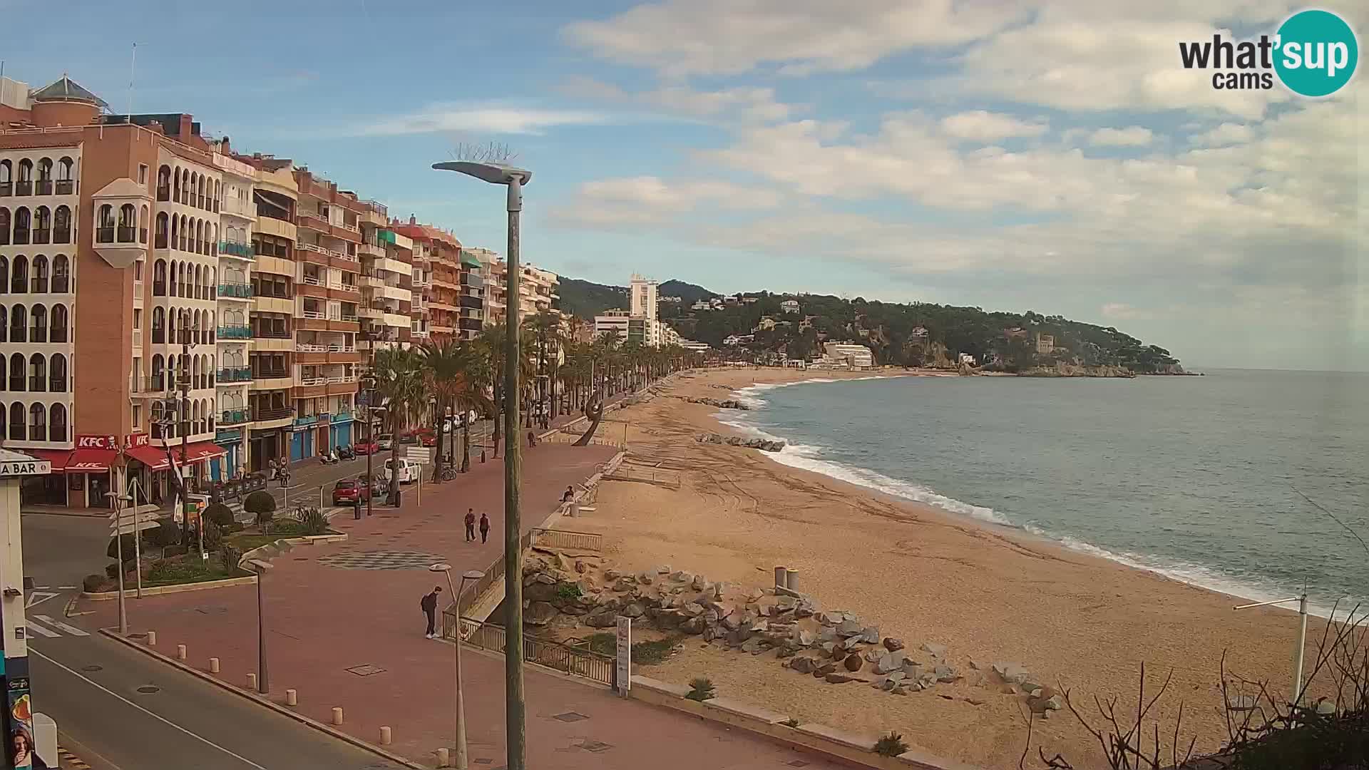 Kamera v živo Lloret de Mar – plaža