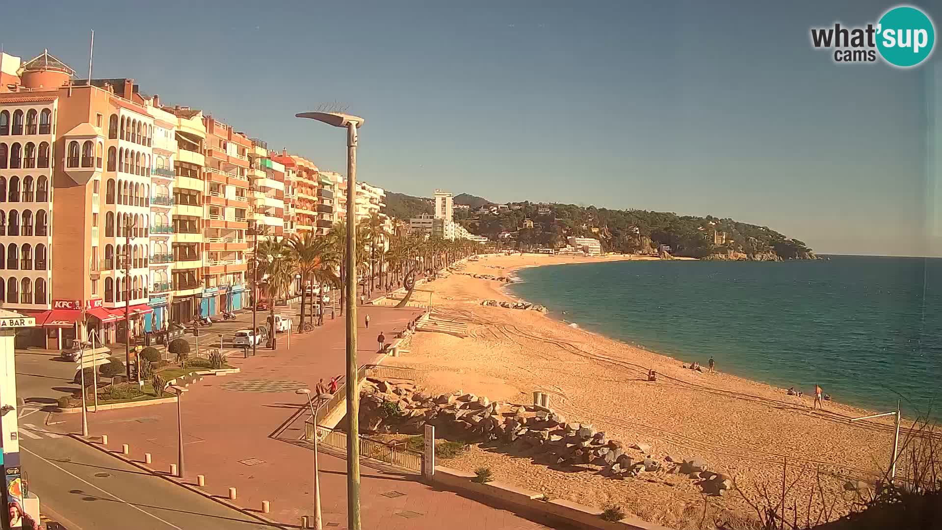 Webcam Lloret de Mar – Središnja plaža