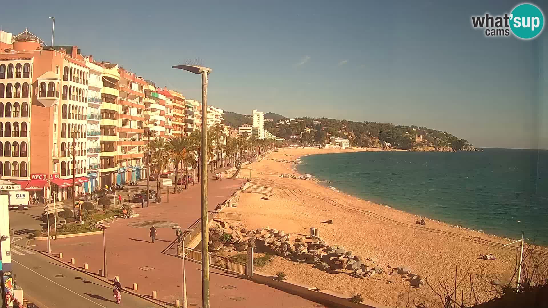 Webcam live Lloret de Mar – la spiaggia principale