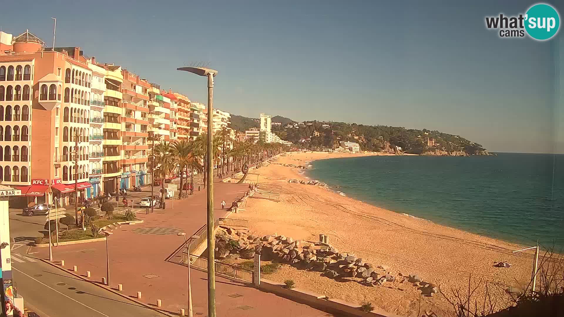 Webcam Lloret de Mar – Zentralen Strand