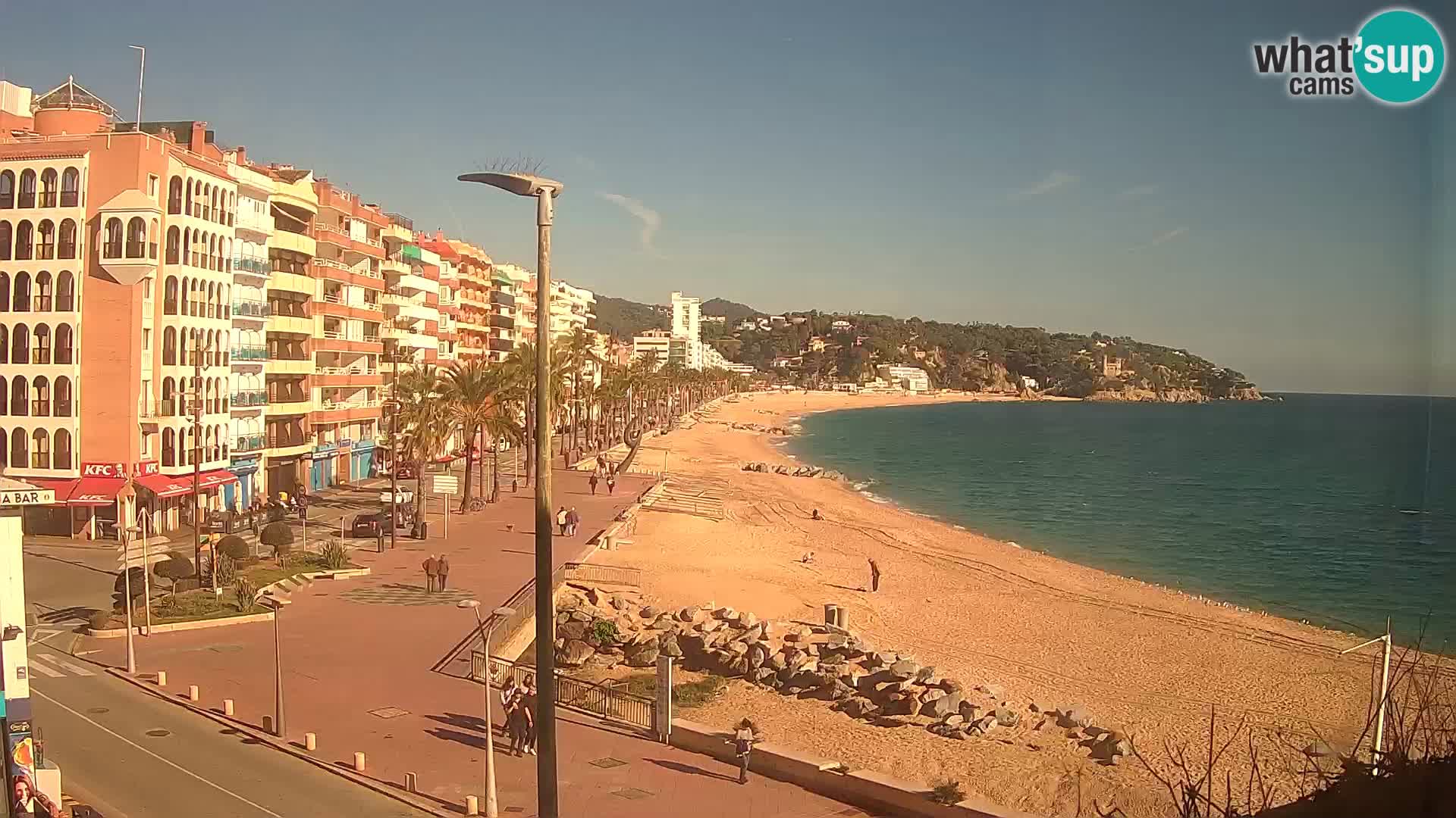 Kamera v živo Lloret de Mar – Glavna plaža