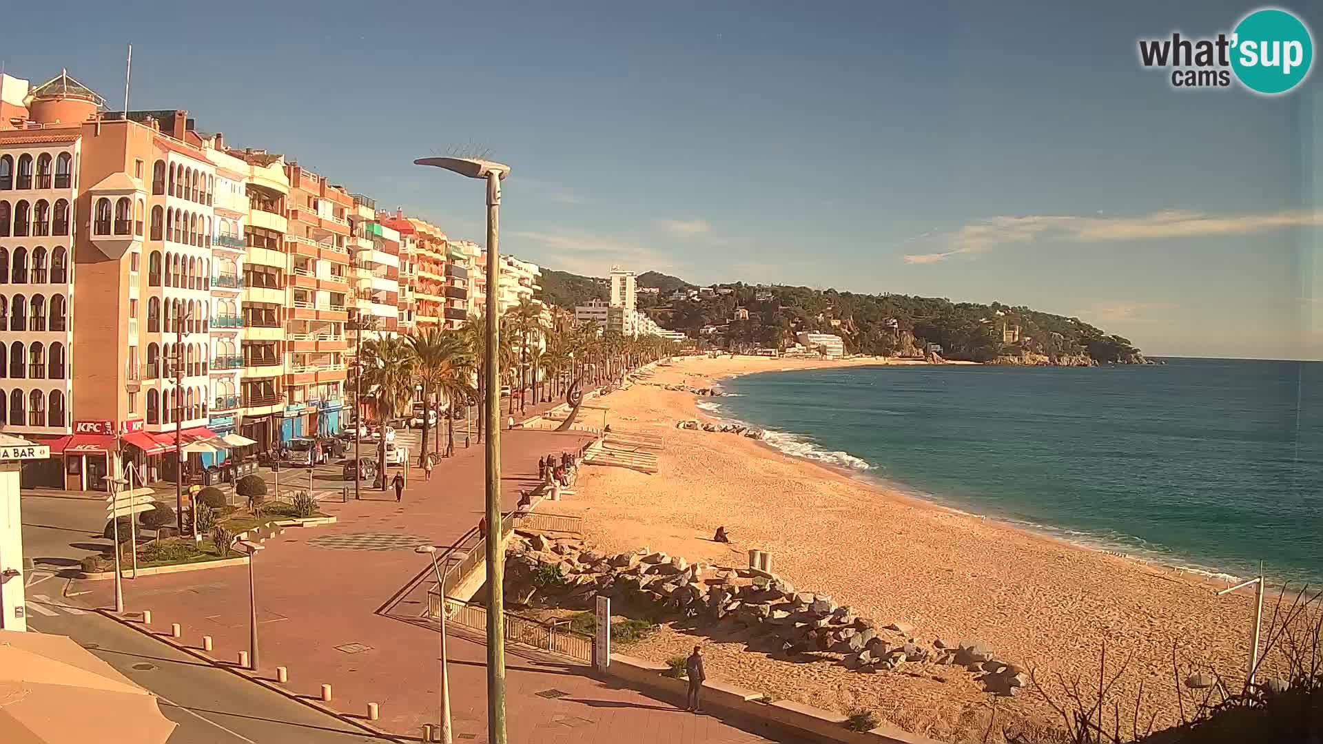 Webcam live Lloret de Mar – la spiaggia principale